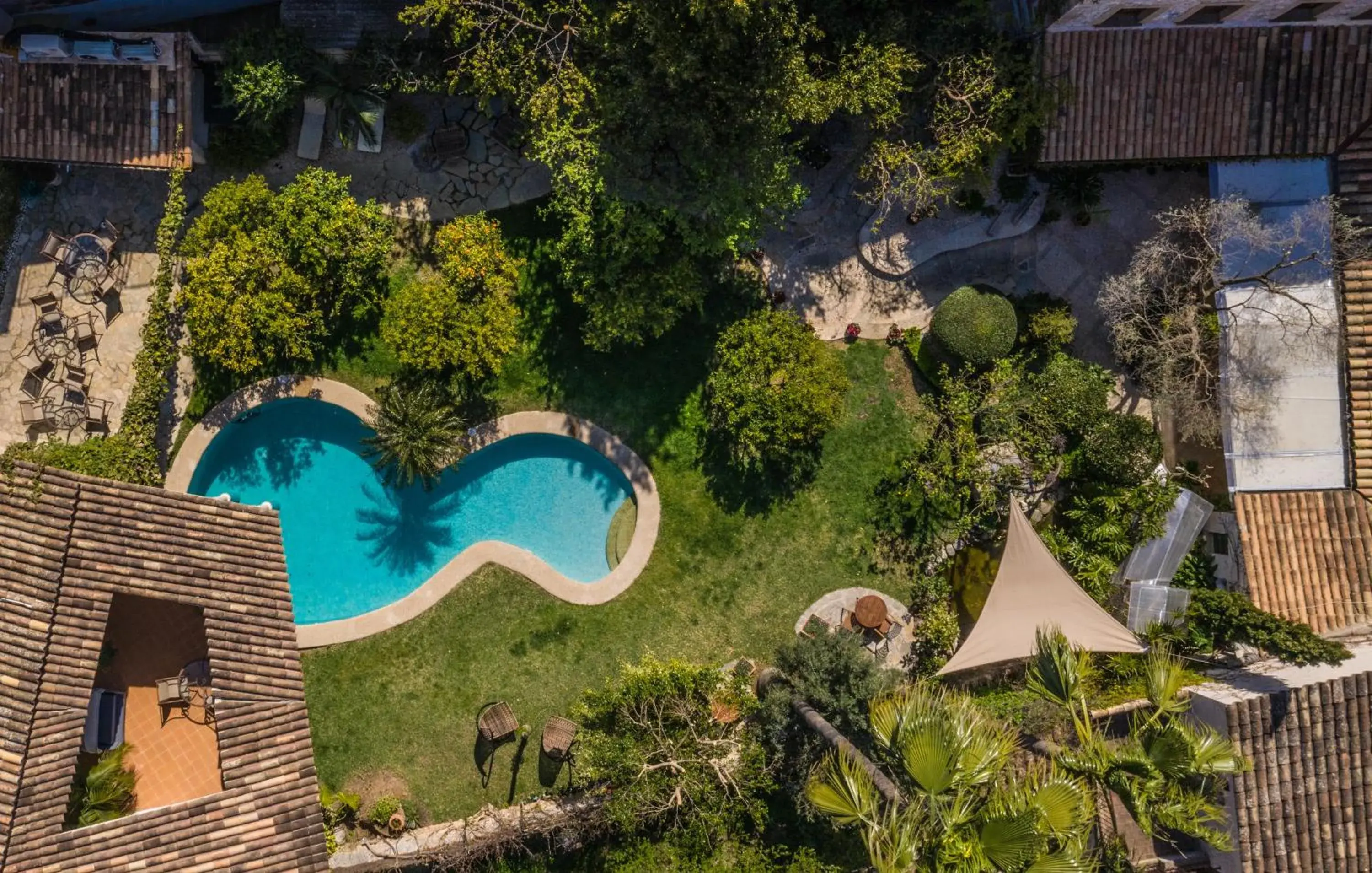 Bird's eye view in Son Sant Jordi Bird's eye view in Son Sant Jordi