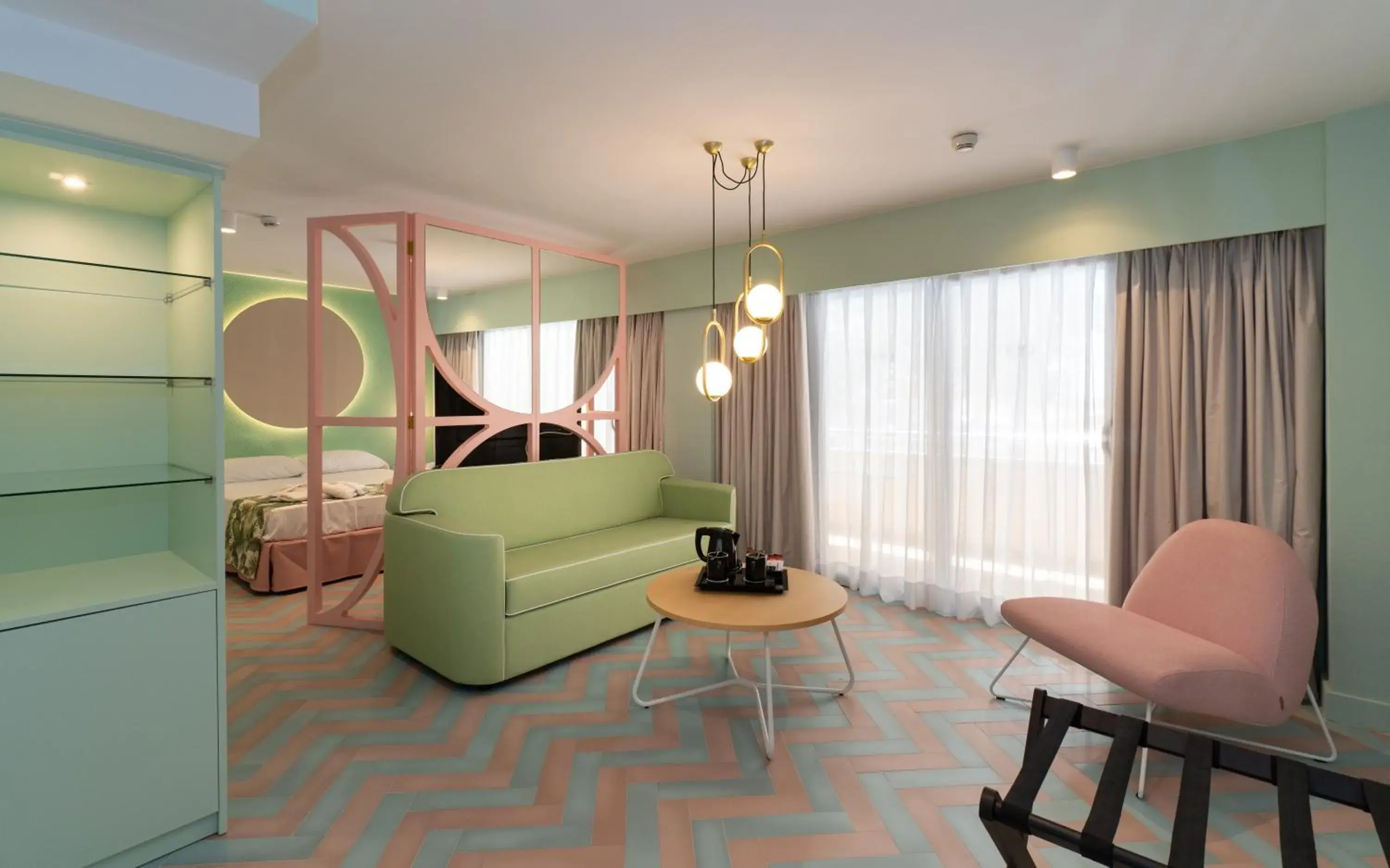 Living room, Bed in The Agir Springs Hotel by Medplaya Living room, Bed in The Agir Springs Hotel by Medplaya