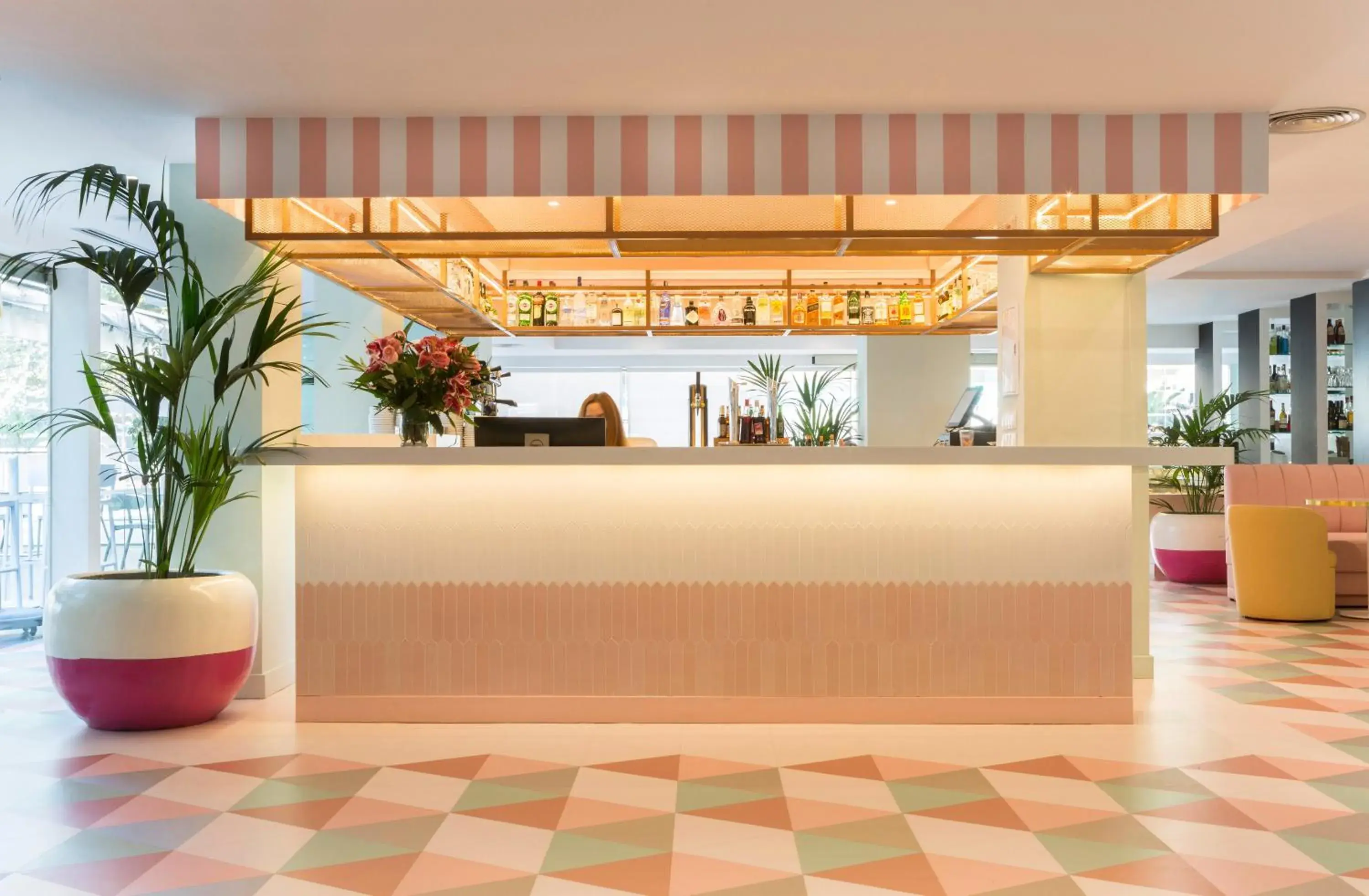 Lobby or reception in The Agir Springs Hotel by Medplaya Lobby or reception in The Agir Springs Hotel by Medplaya