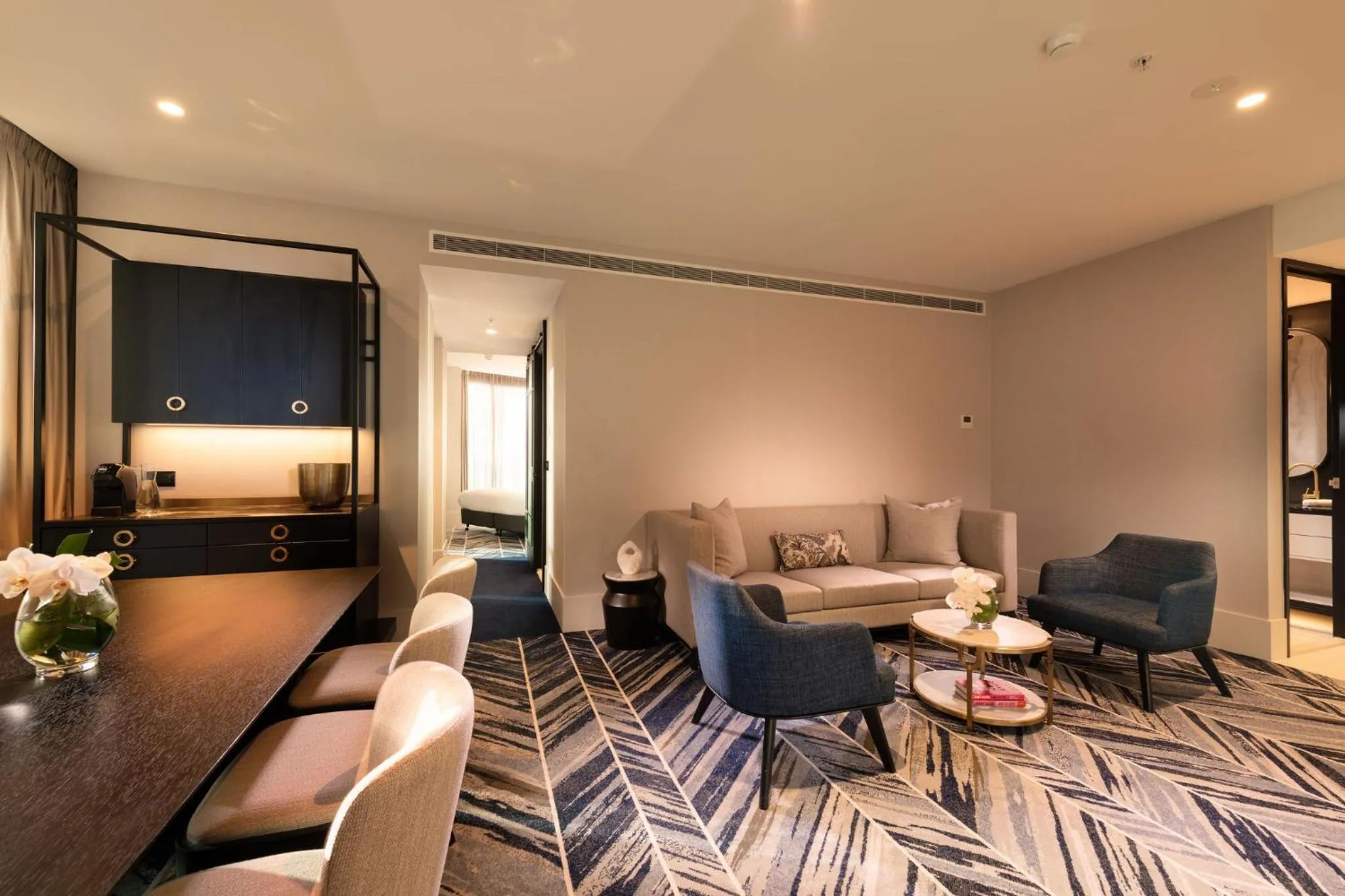 Living room in Dorsett Melbourne