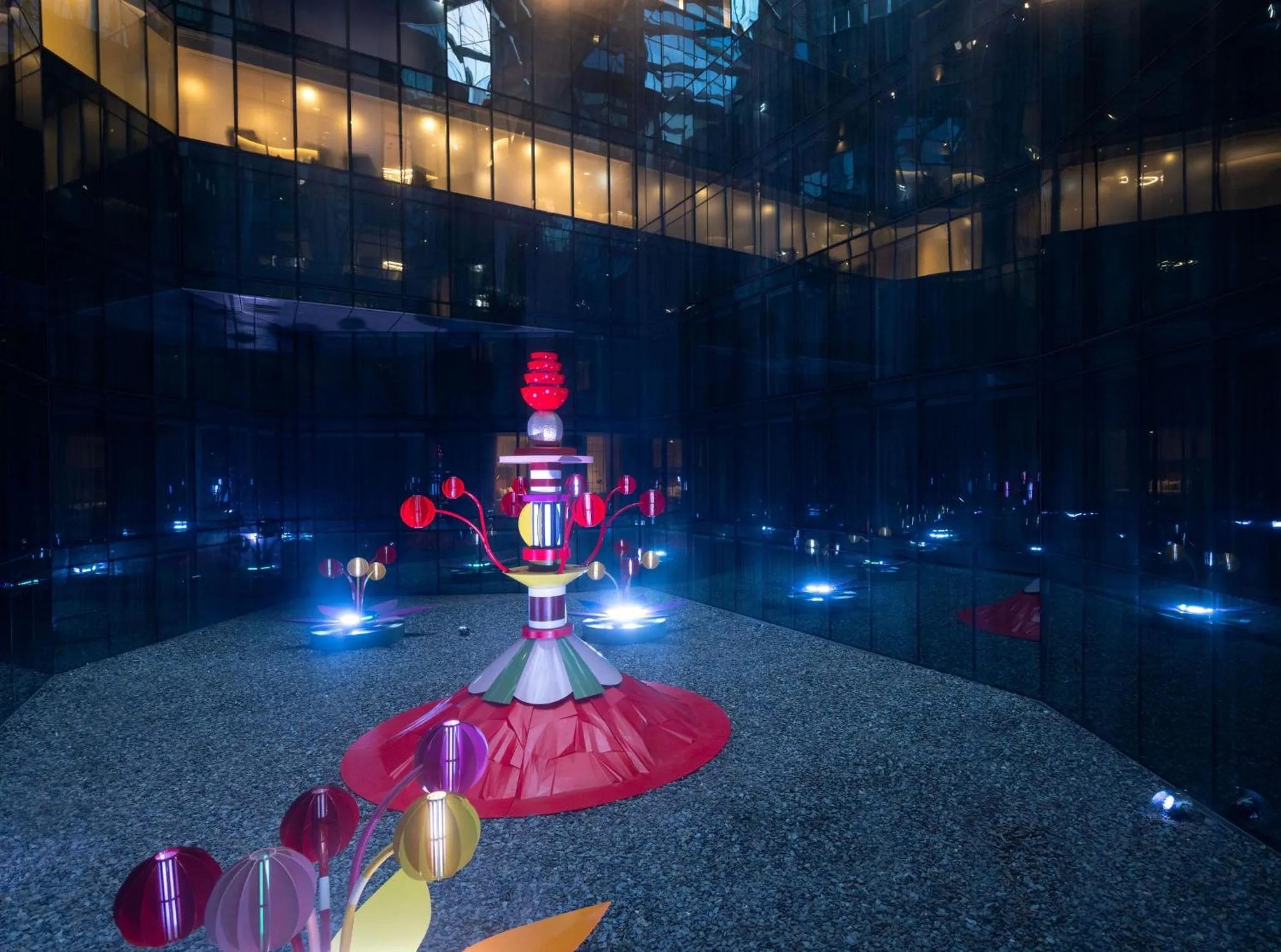 Inner courtyard view in Dorsett Melbourne