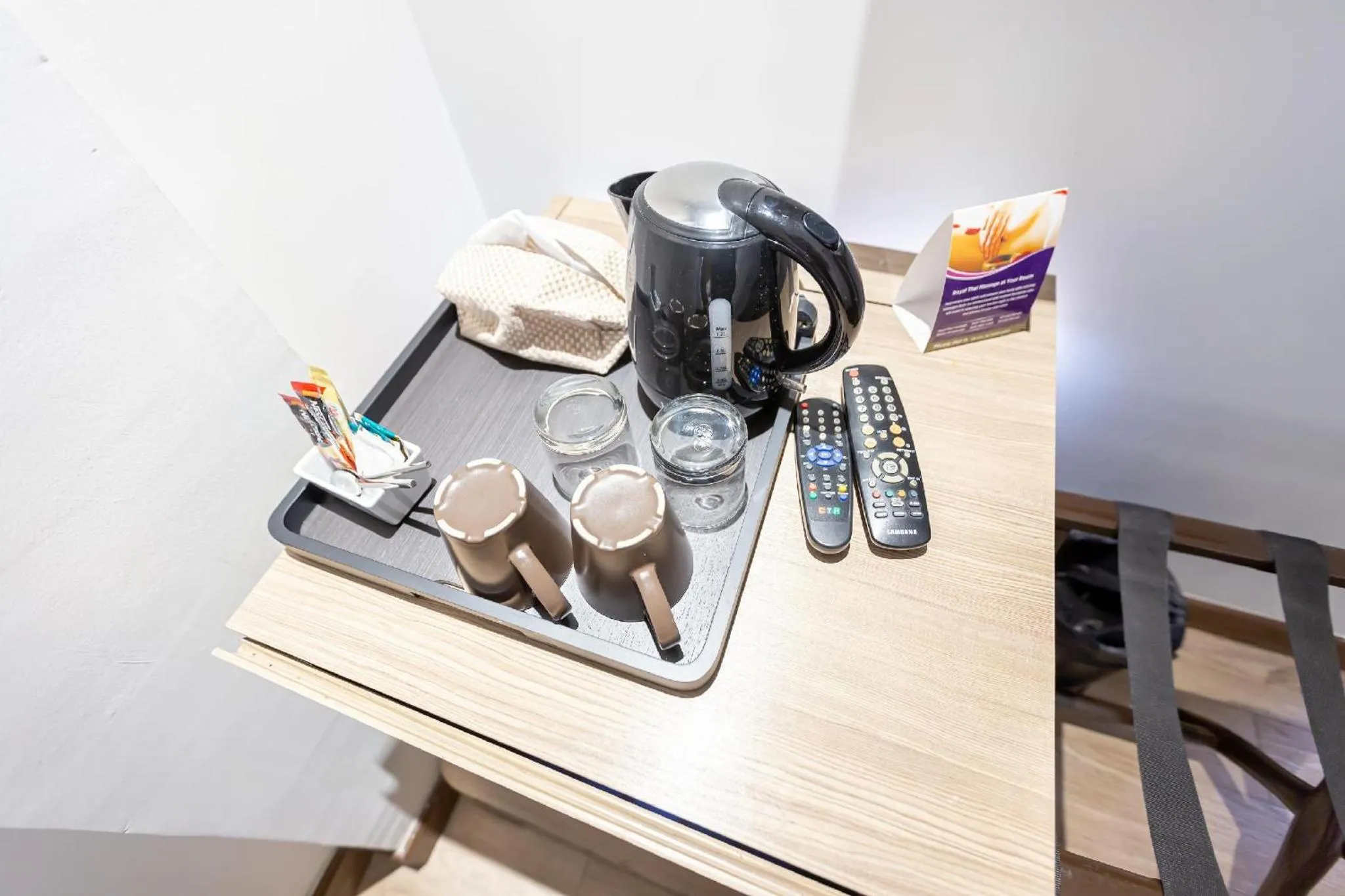 Coffee/tea facilities in Uno Express