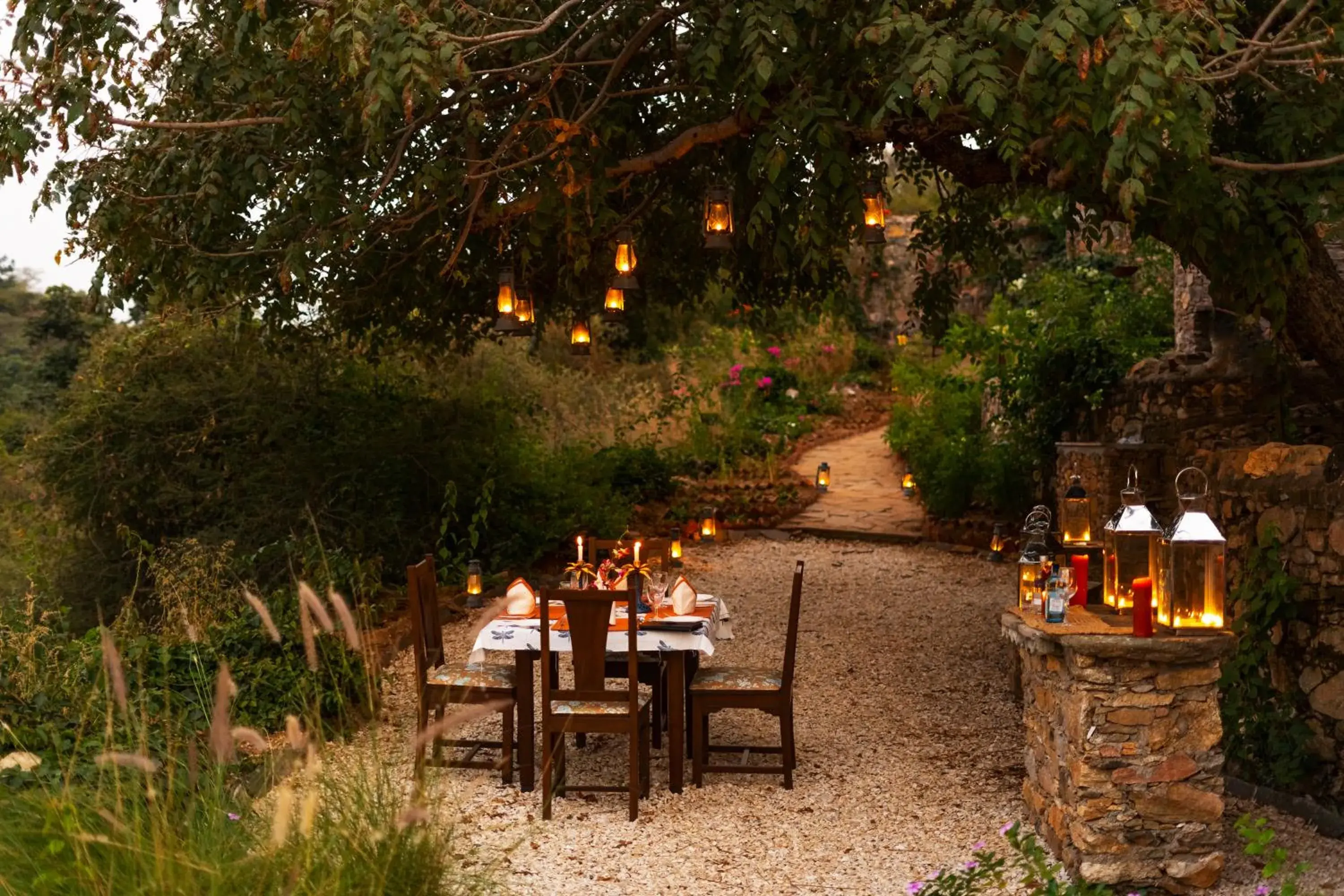 Garden view in Chunda Shikar Oudi Garden view in Chunda Shikar Oudi