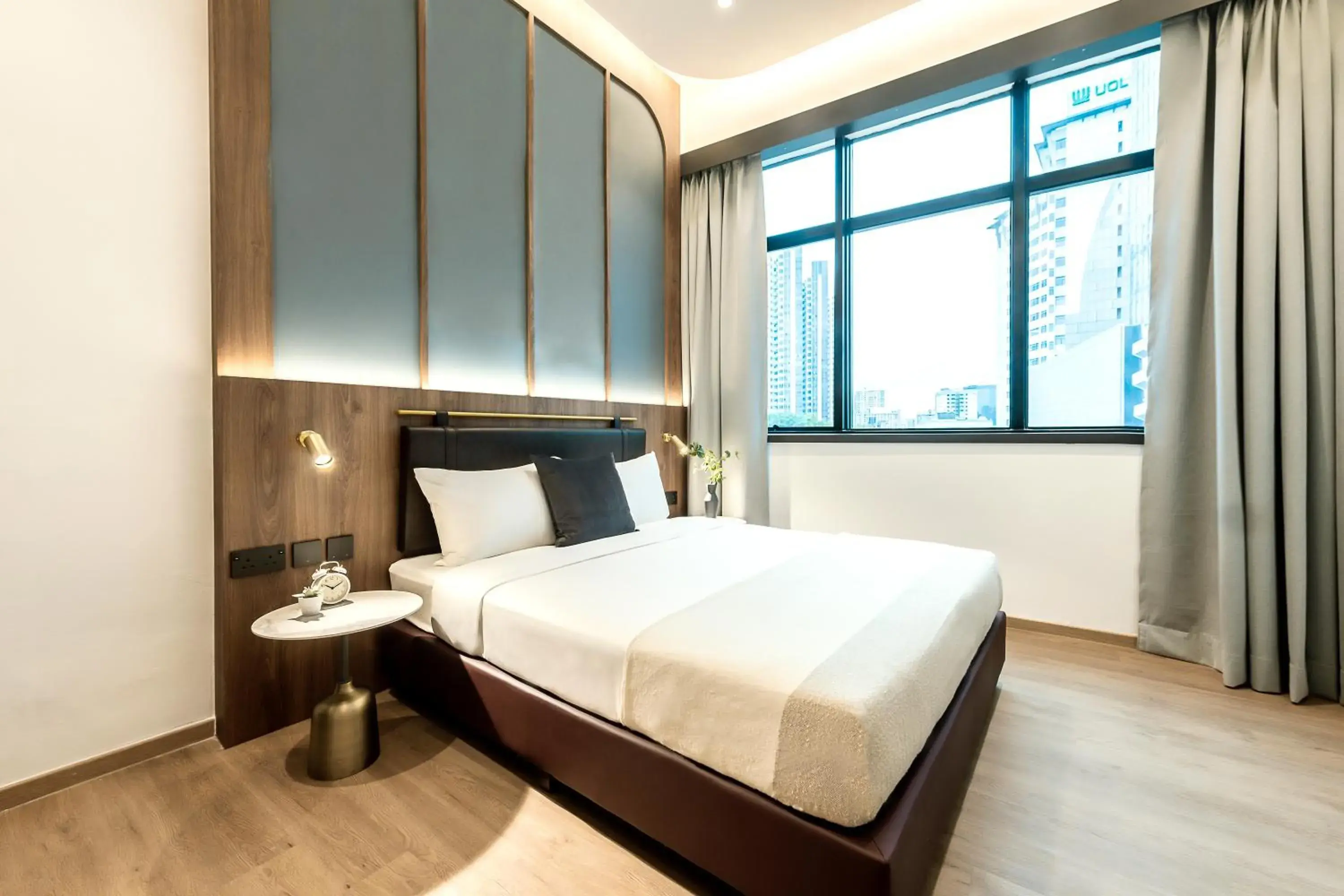 Bedroom, Bed in Owen House by Habyt Bedroom, Bed in Owen House by Habyt