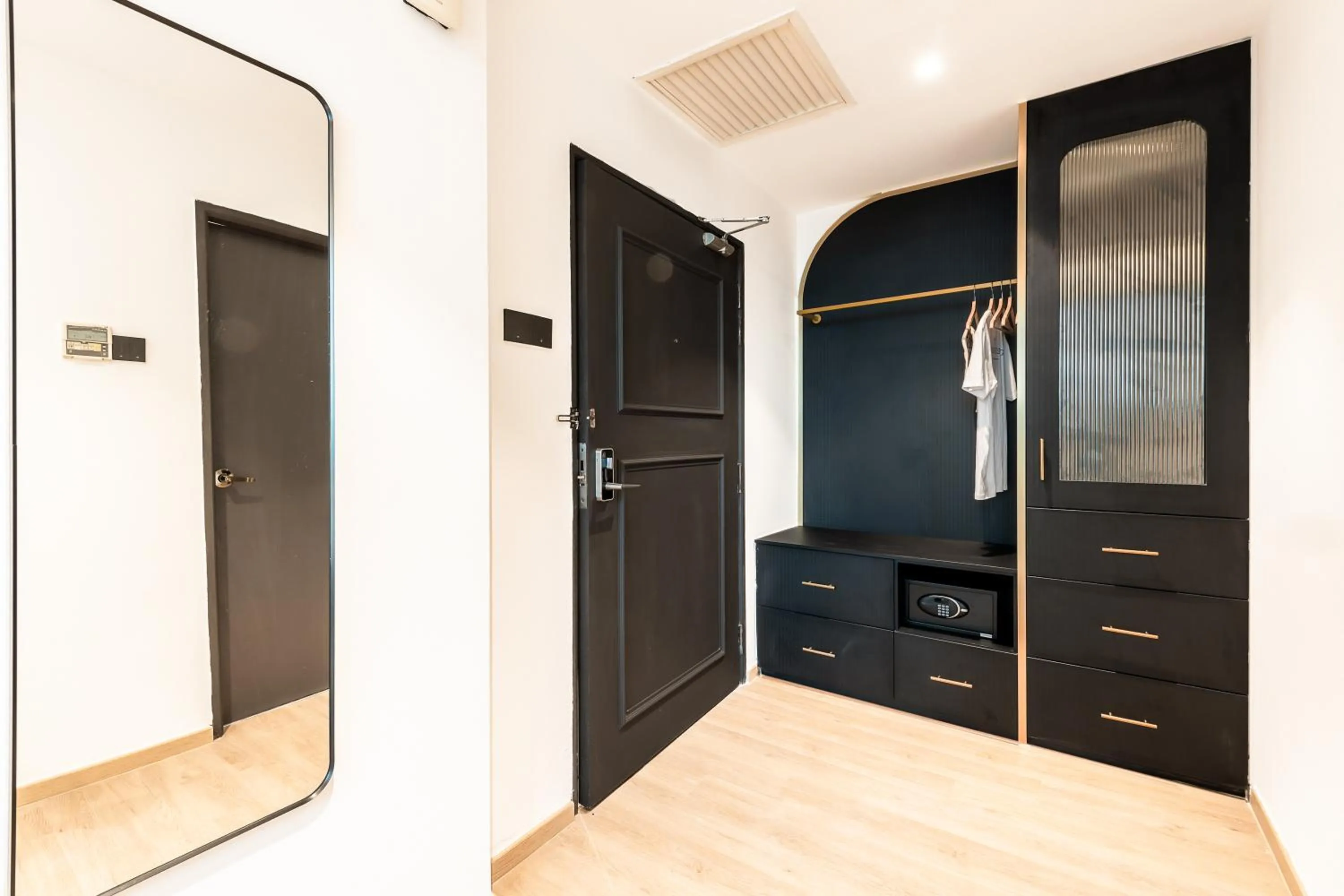 wardrobe in Owen House by Habyt