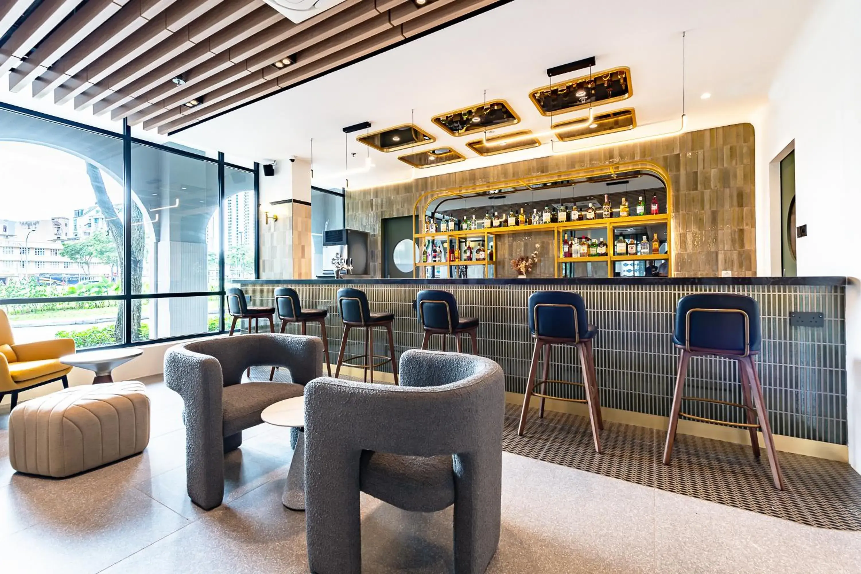 Lounge or bar in Owen House by Habyt Lounge or bar in Owen House by Habyt