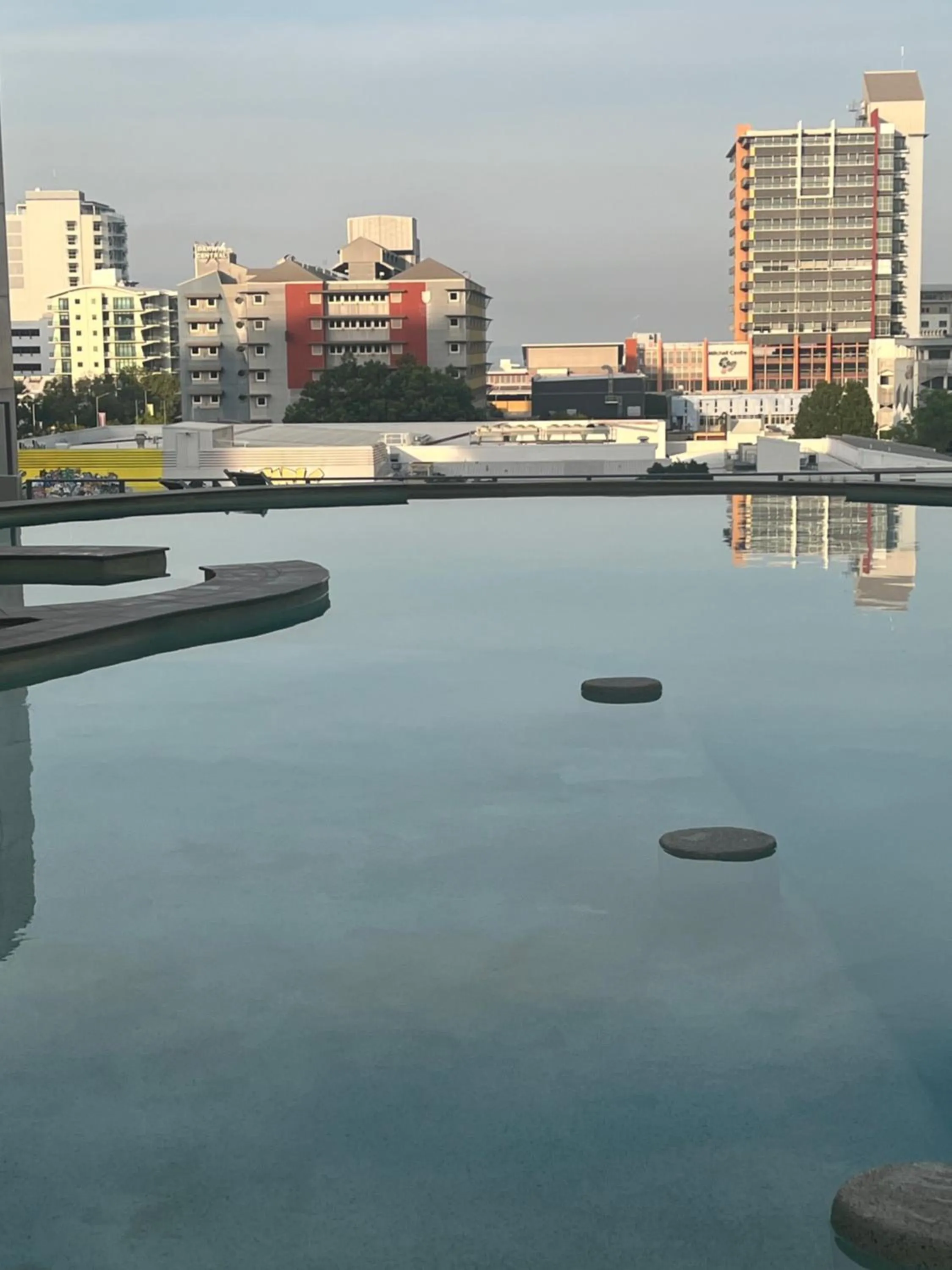 Swimming pool in Pandanas Apt 3 (Darwin CBD, Harbour views)
