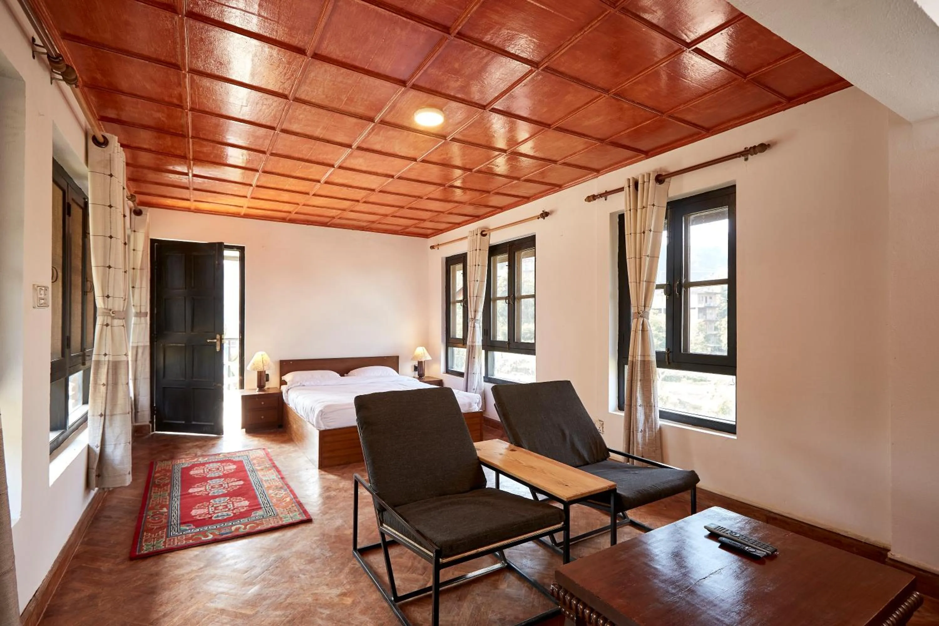 Living room in Bandipur Bliss - Villa - Hotel - Cottage