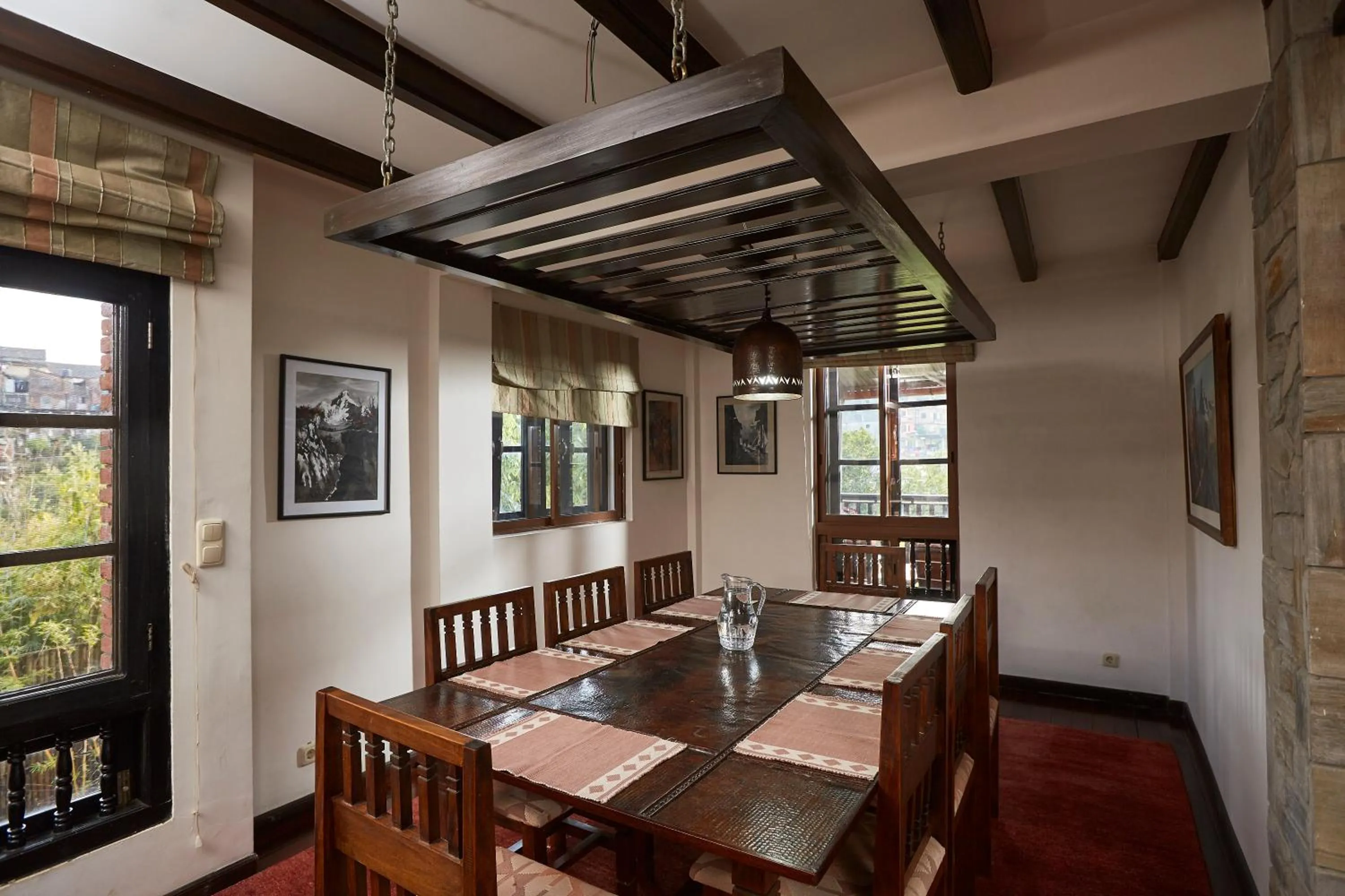 Dining area in Bandipur Bliss - Villa - Hotel - Cottage