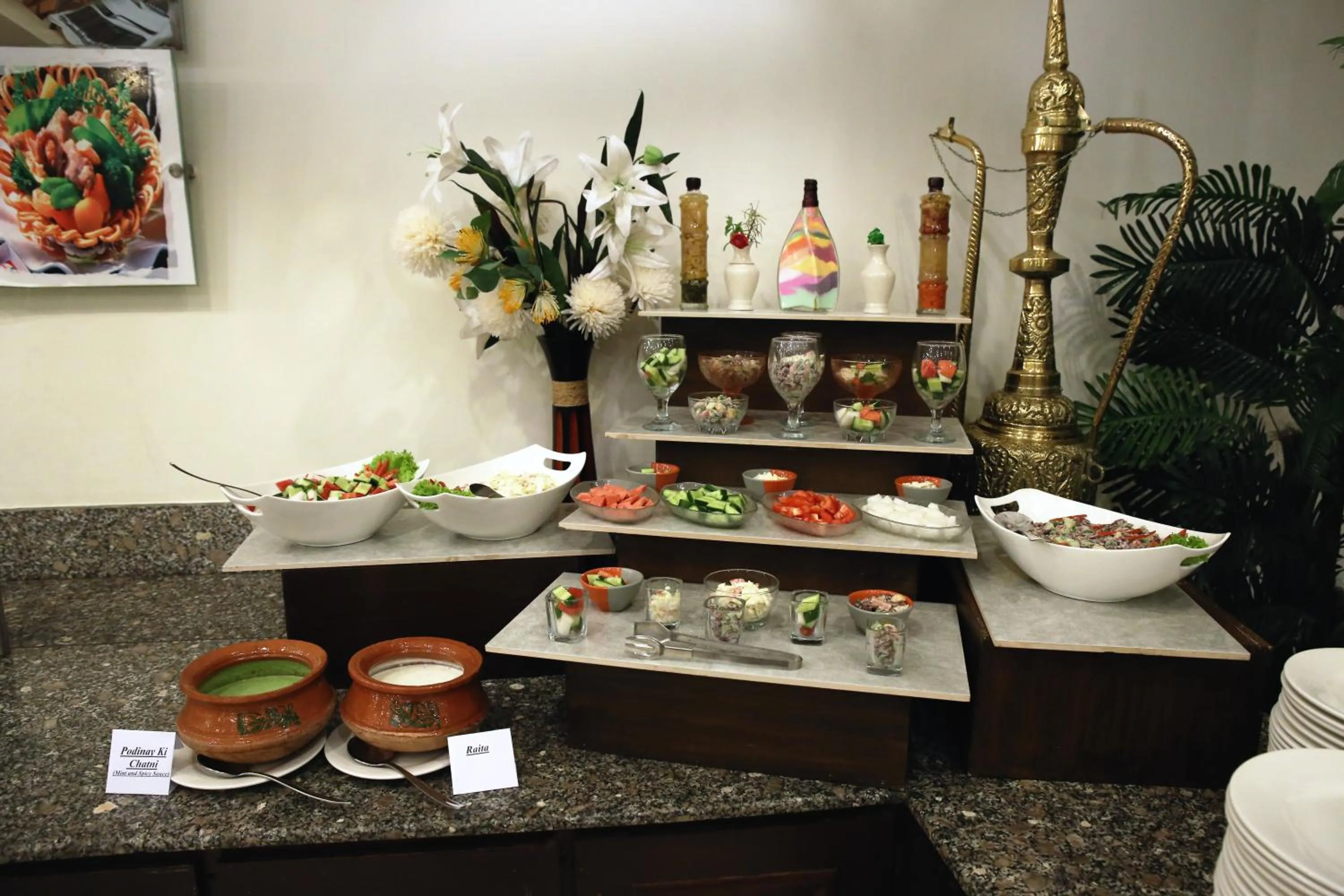 Food in Hotel Hillview Islamabad