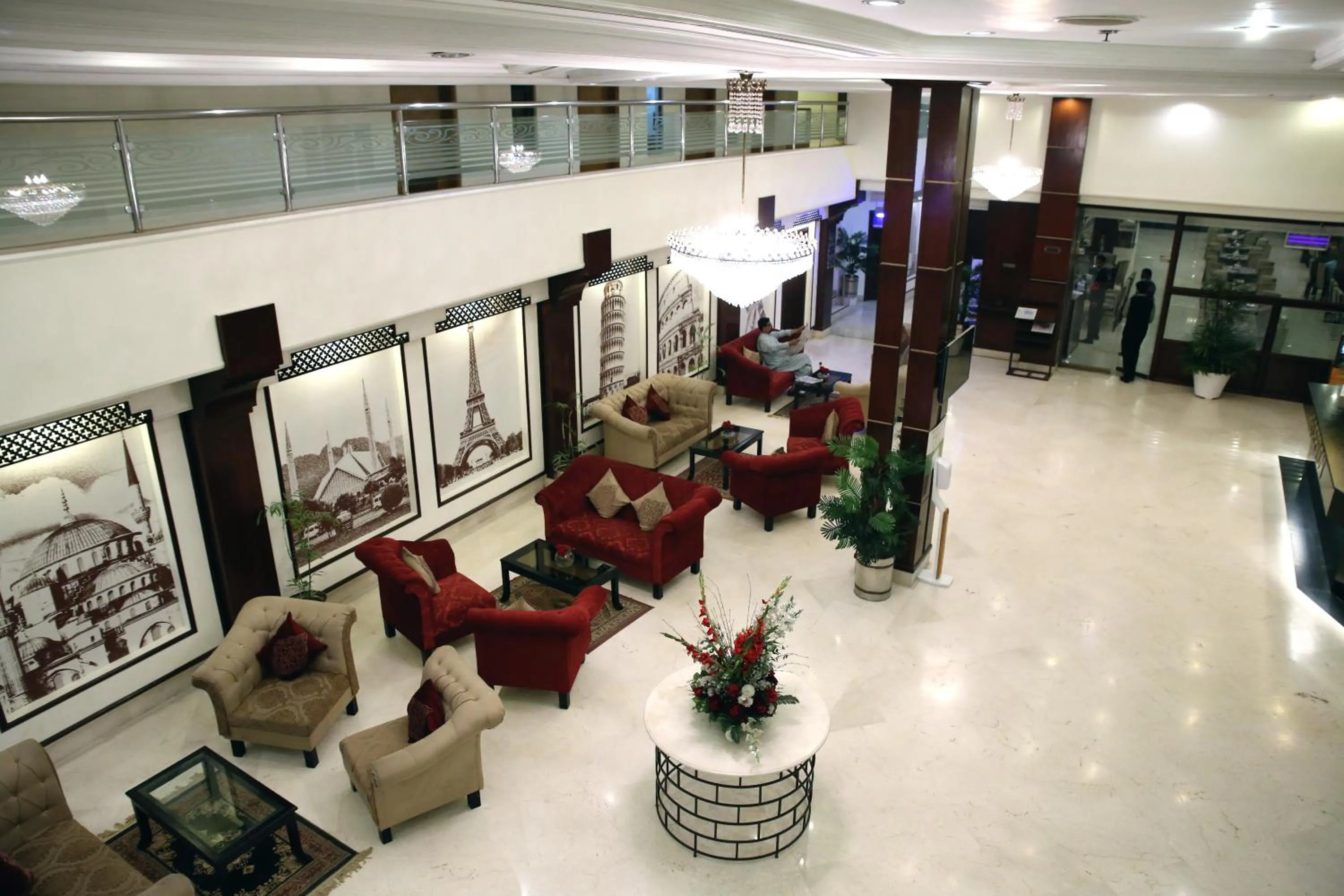Lobby or reception in Hotel Hillview Islamabad