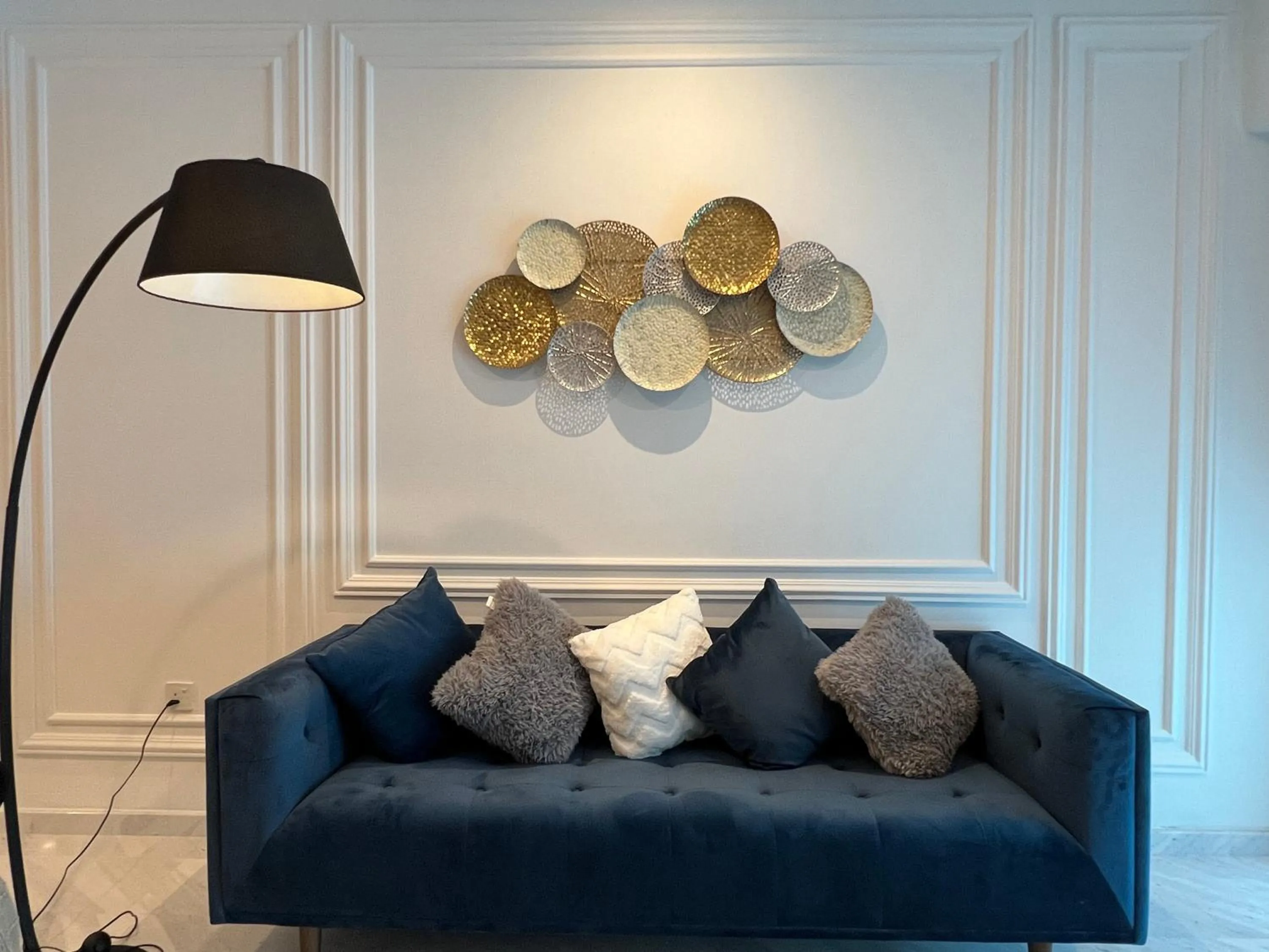 Living room in Eaton Residences KLCC by WSD