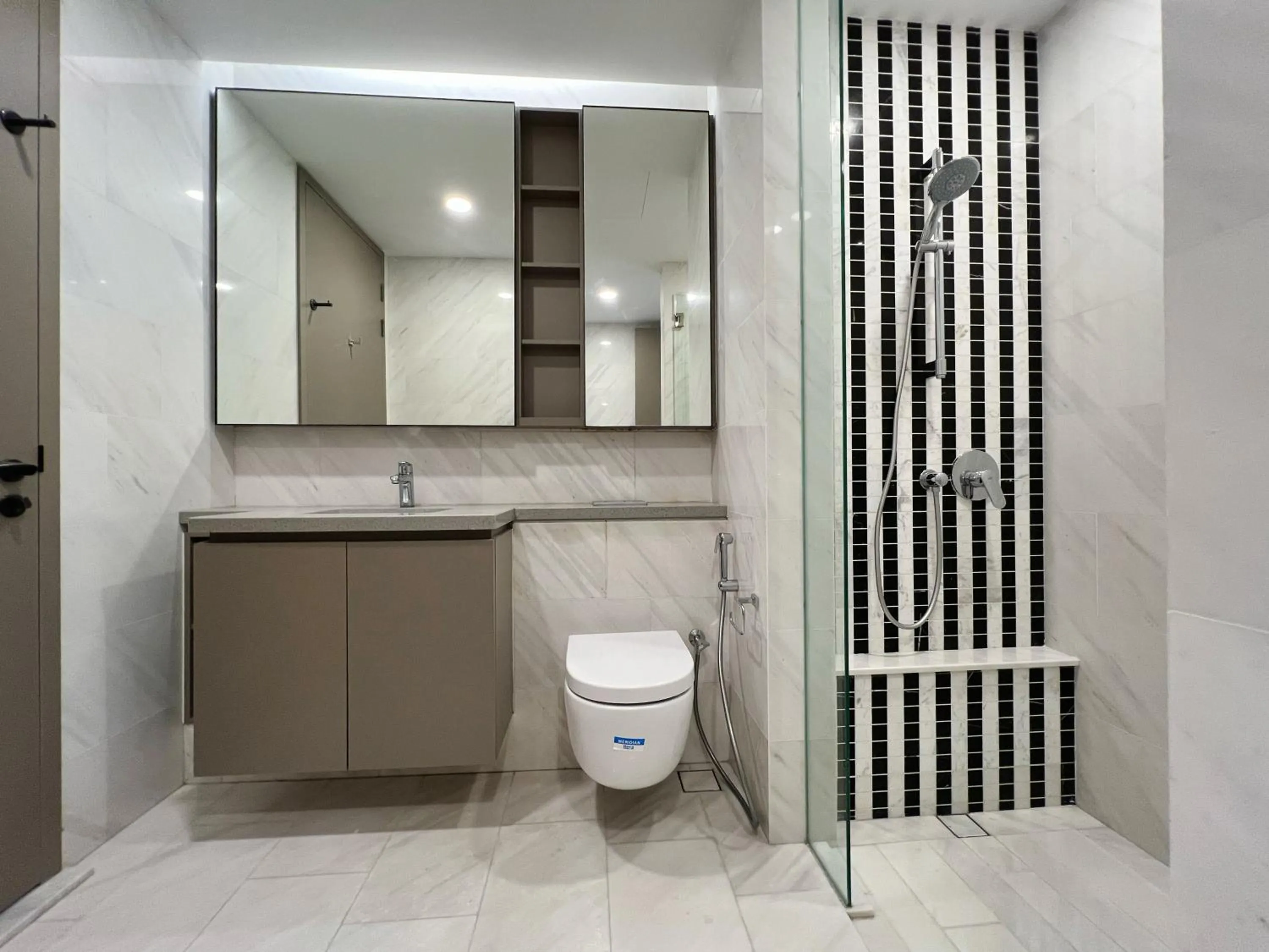 Shower in Eaton Residences KLCC by WSD