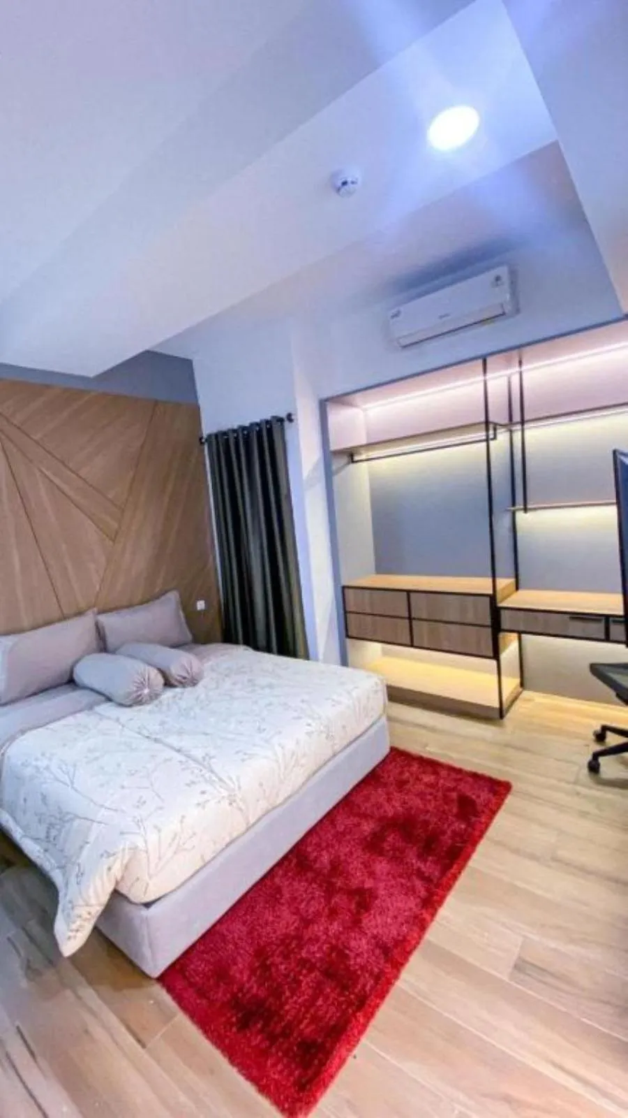 Bed in One Living At Menara One