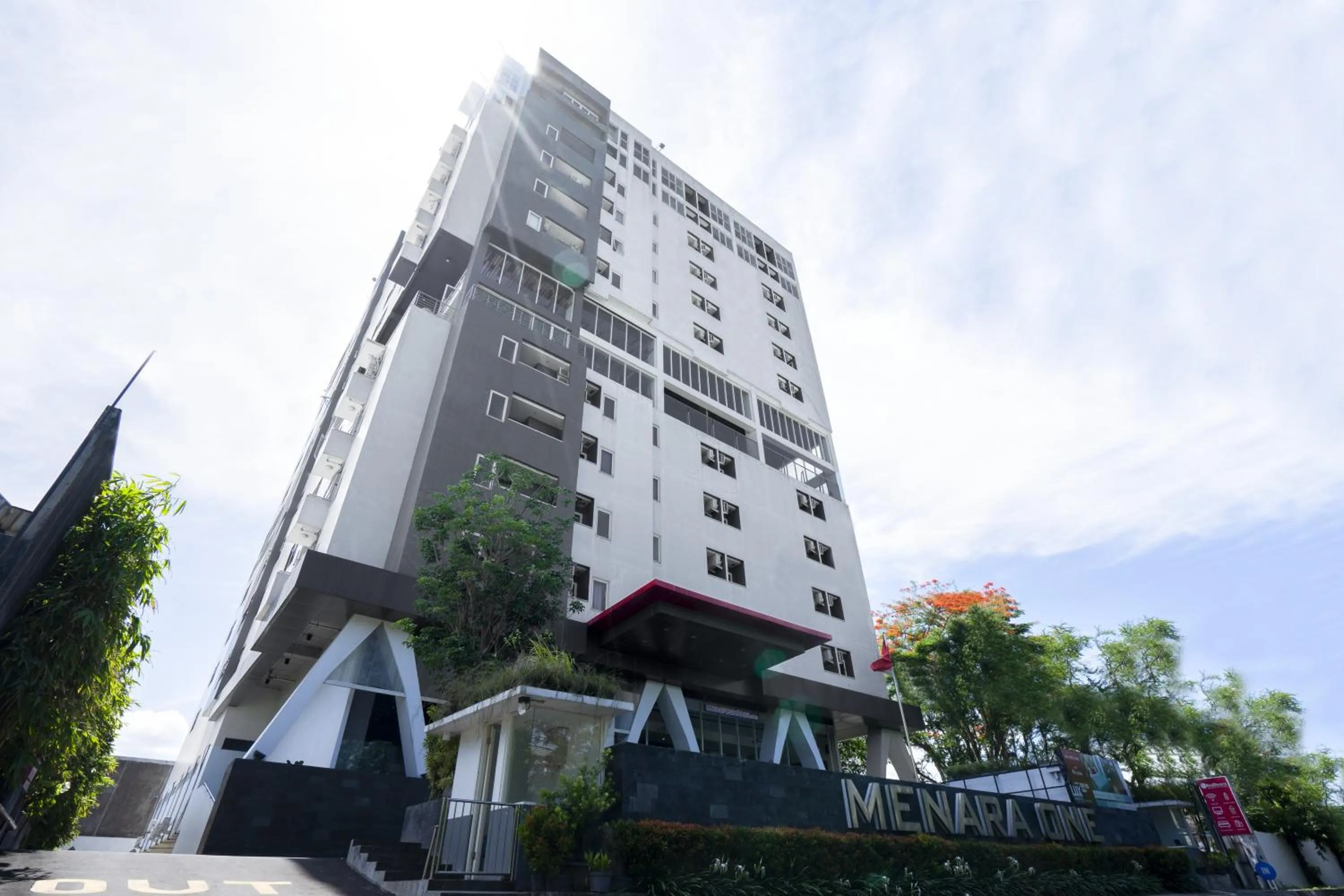 Property building in Menara One Hotel by Menara Santosa