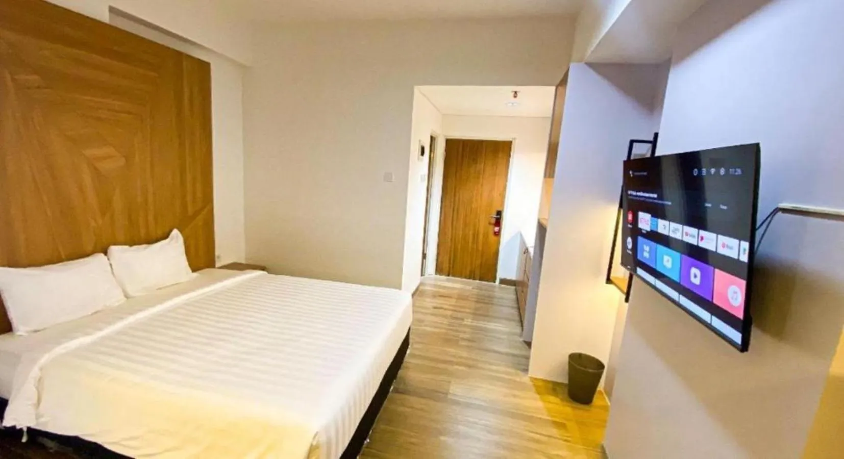 Bed in One Living At Menara One