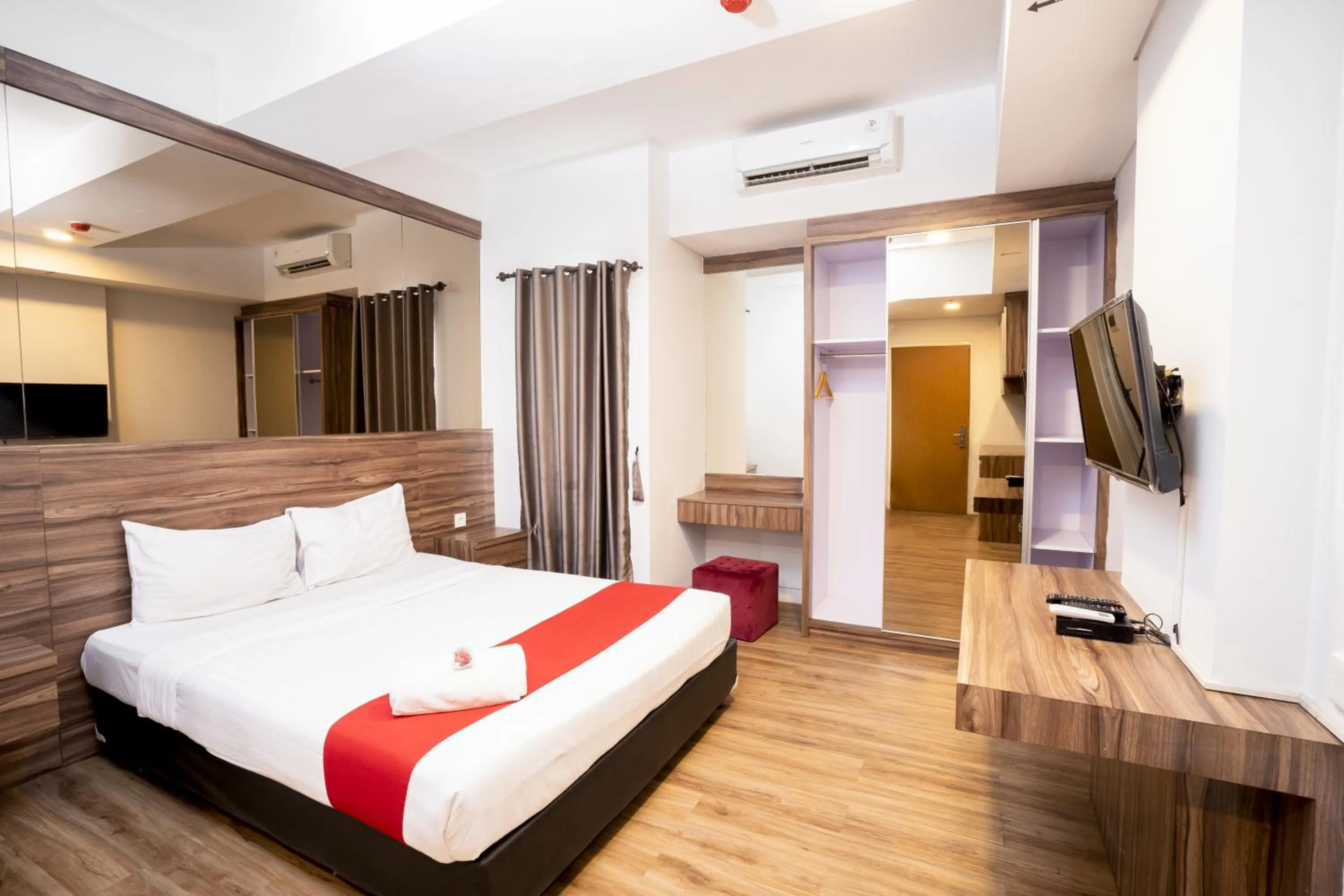 Bed in Menara One Hotel by Menara Santosa