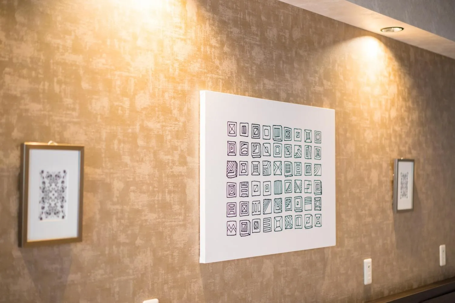 Decorative detail in UCHI Asakusabashi