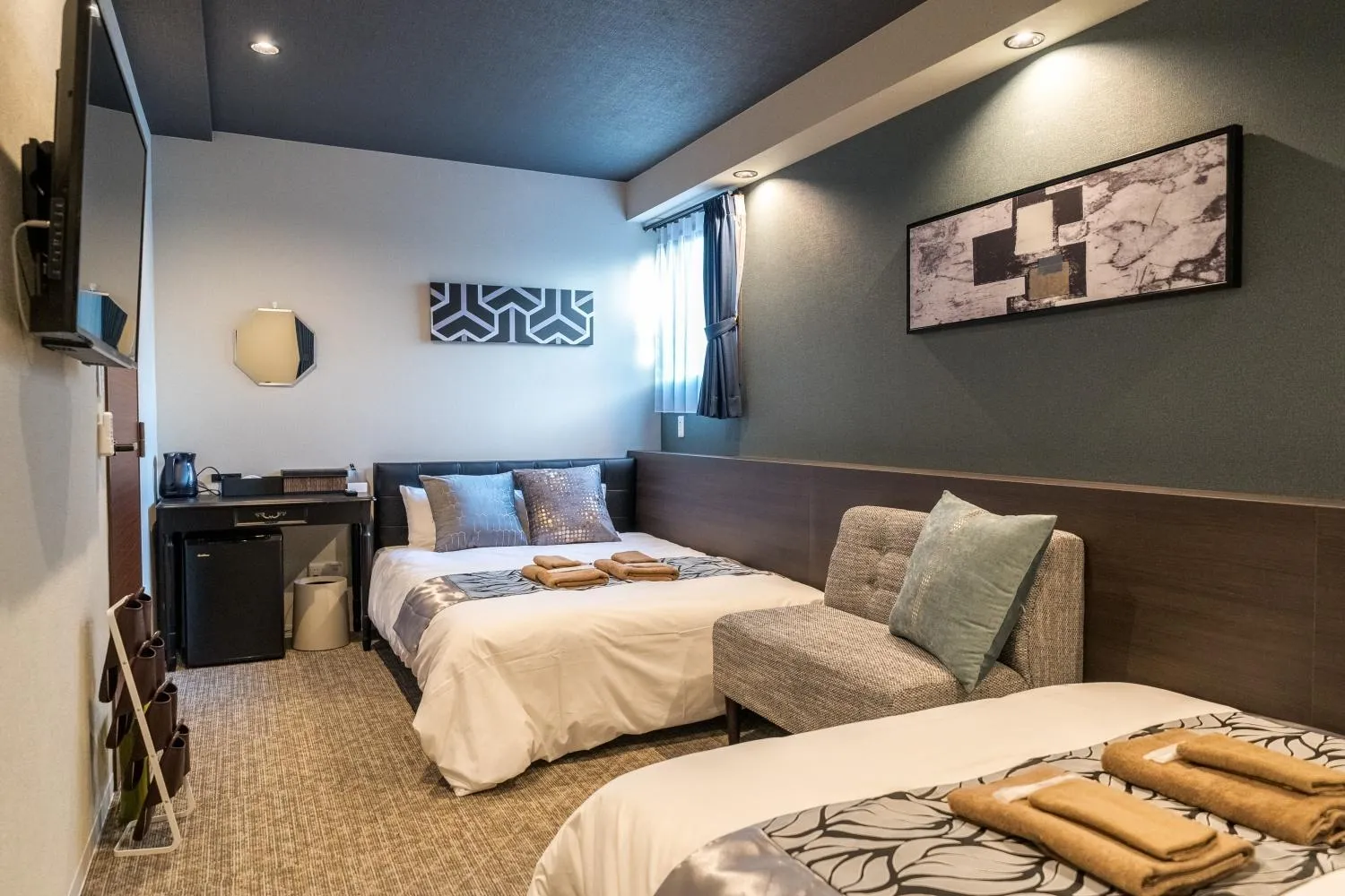 Photo of the whole room, Bed in UCHI Asakusabashi