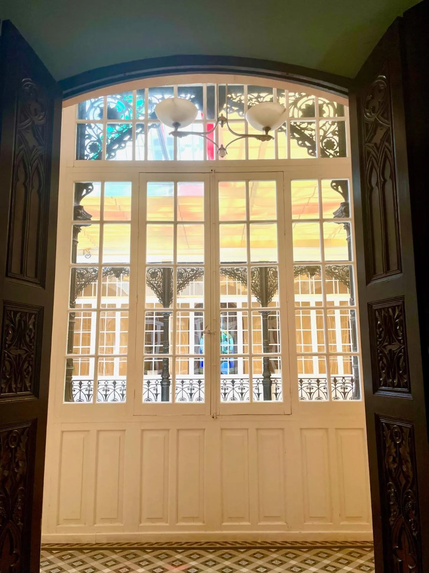 On site in Hotel Mirador de Llerena