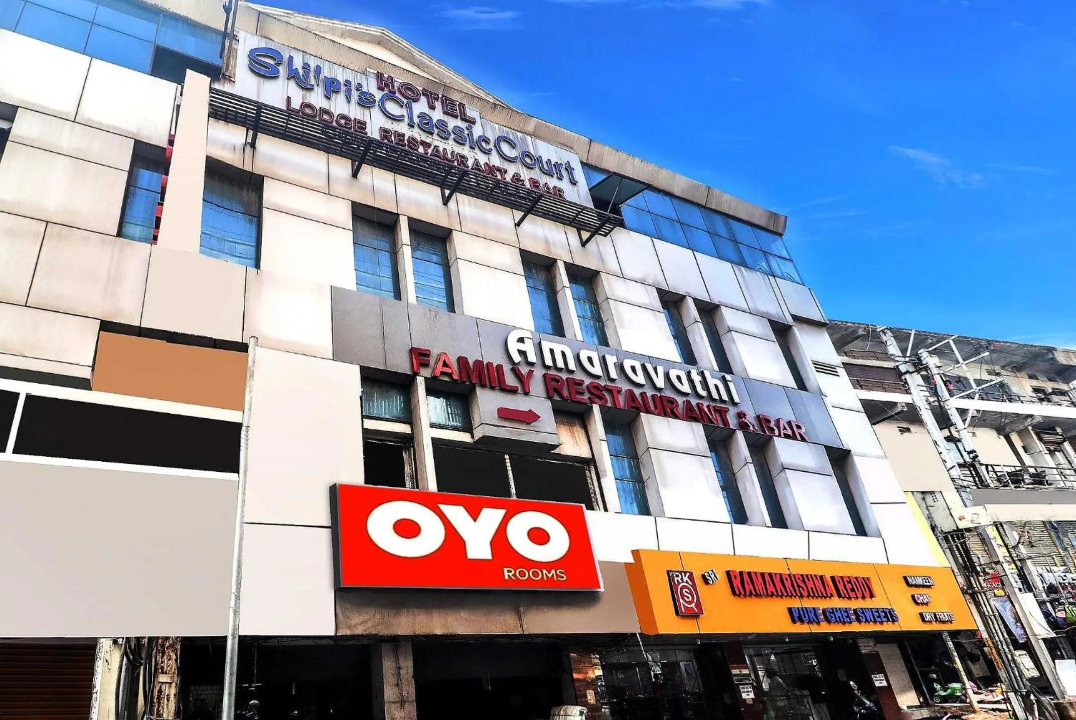 Facade/entrance in Hotel O Qualia Hotel Dilsukhnagar Near Dilsukhnagar Metro Station