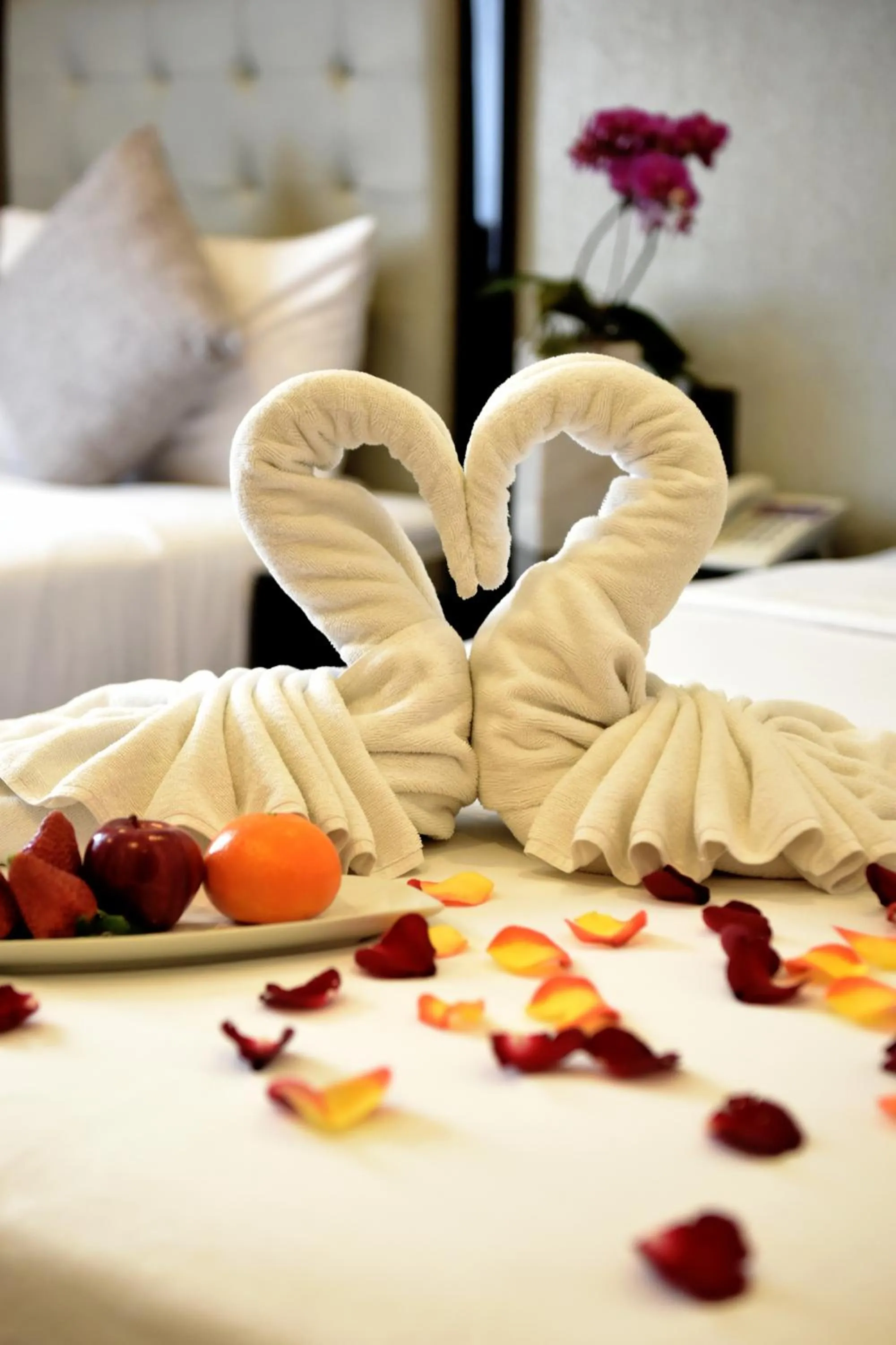 Bedroom in Aura One Hotel