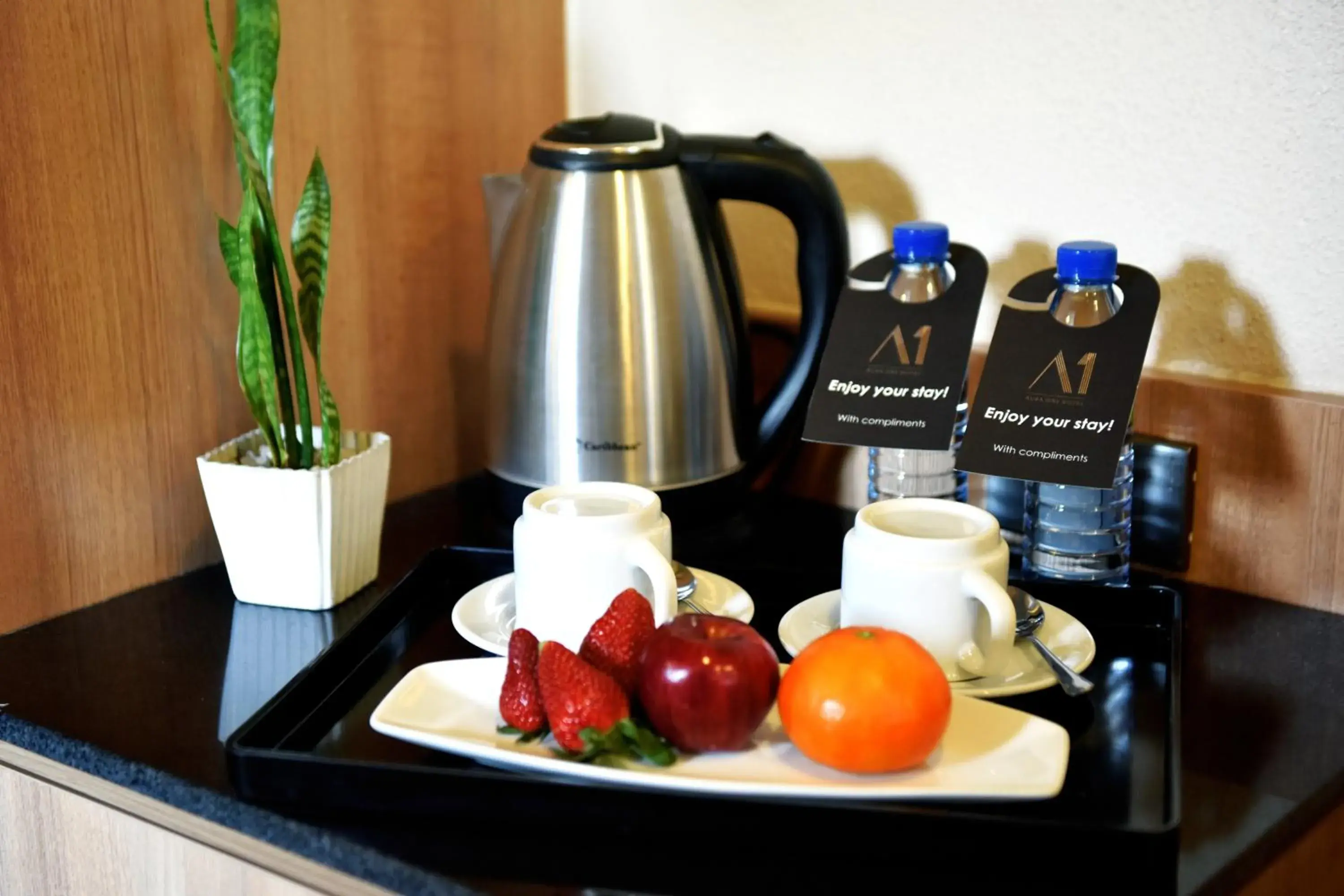 Food and drinks in Aura One Hotel Food and drinks in Aura One Hotel