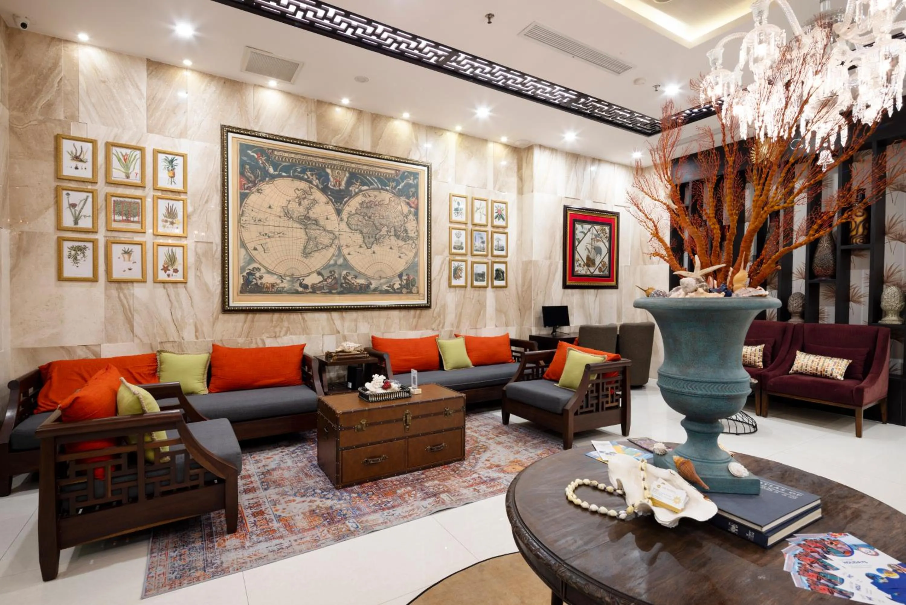 Seating area in DB Hotel Nha Trang