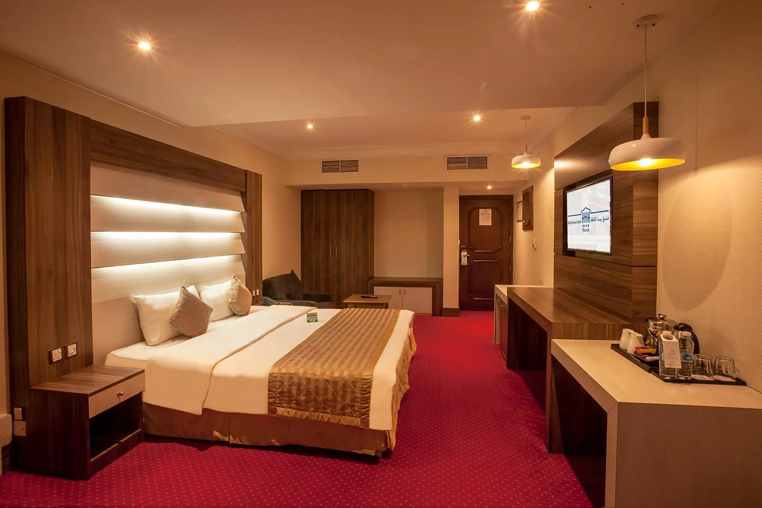 Bed in HAFFA HOUSE HOTEL