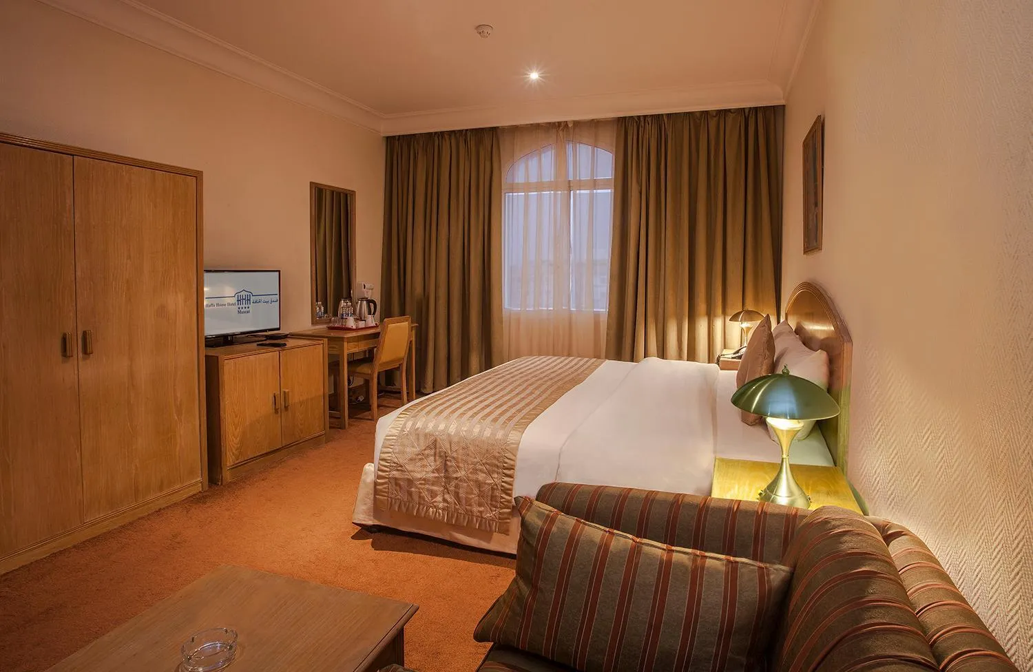 Bed in HAFFA HOUSE HOTEL