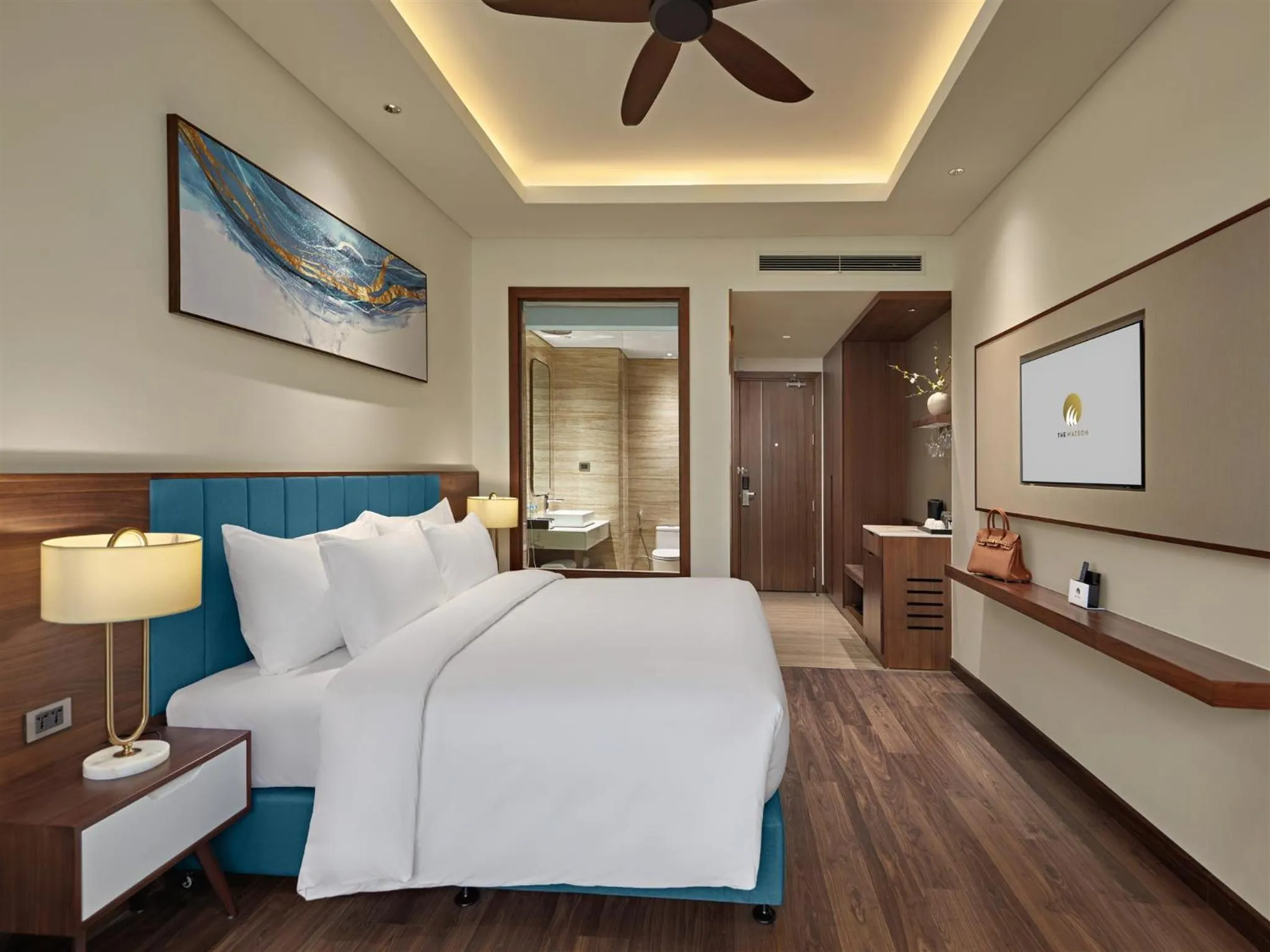 Bedroom, Bed in The Watson Premium HaLong Hotel