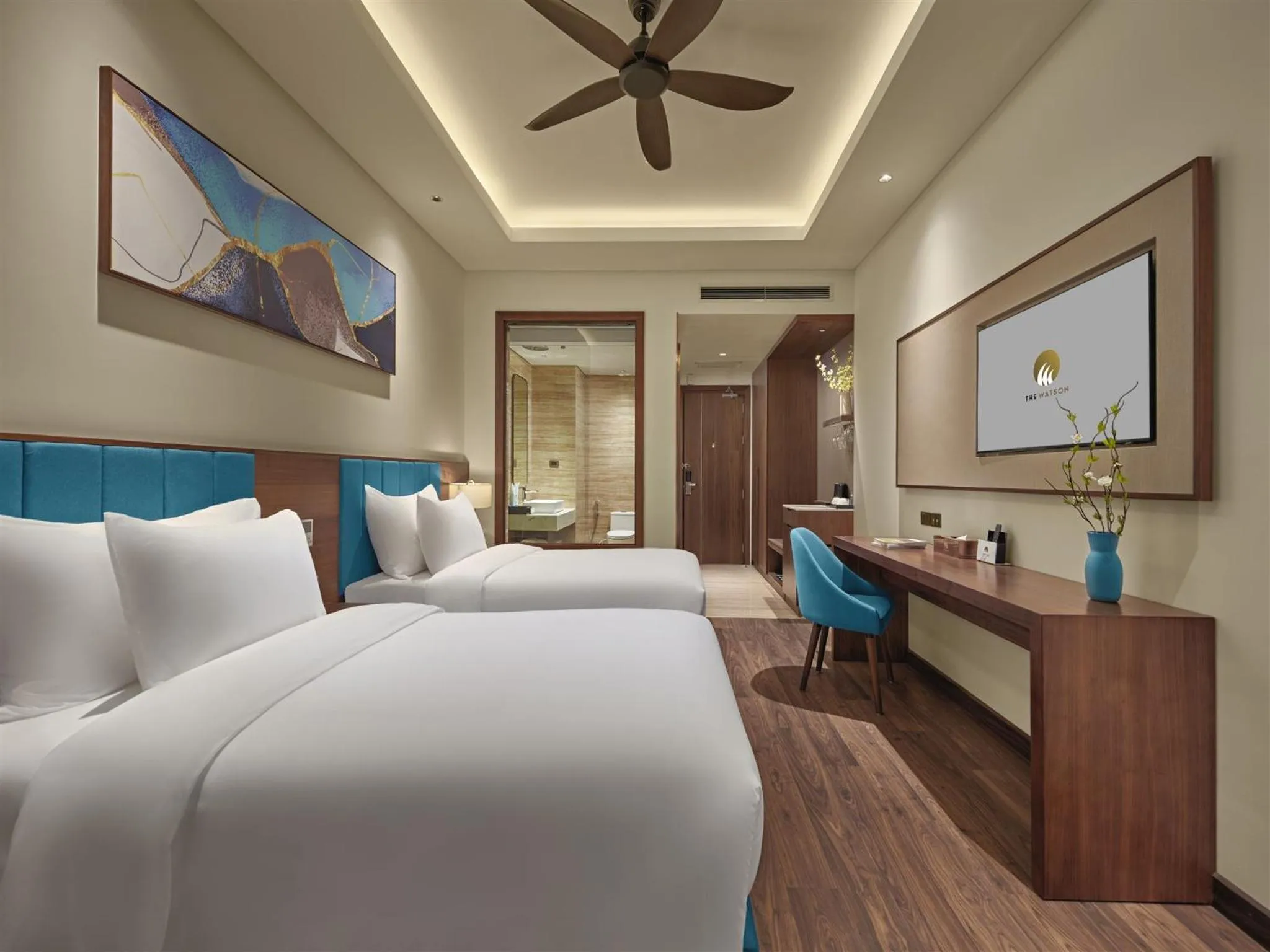 Bedroom, Bed in The Watson Premium HaLong Hotel