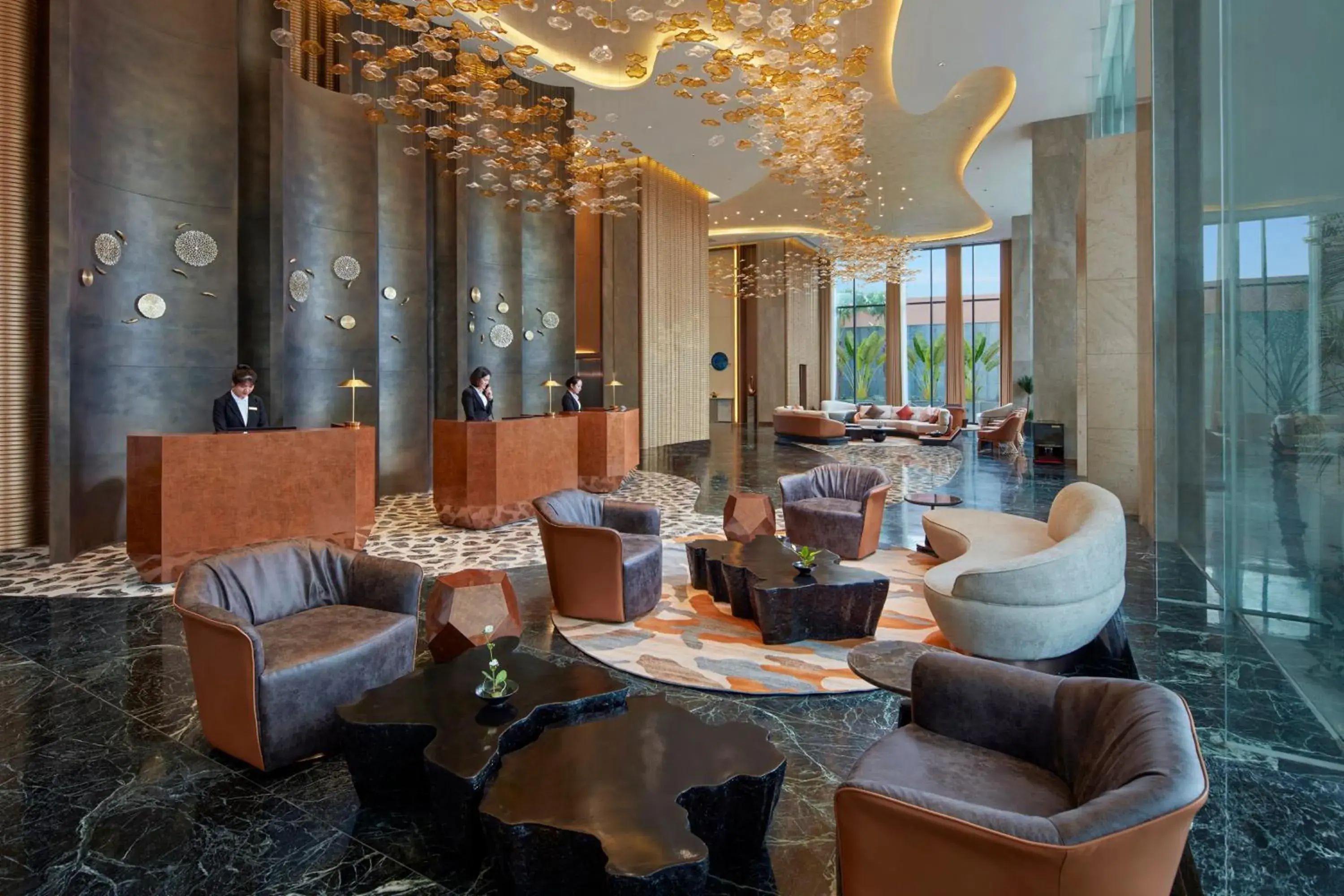 Lobby or reception in The Watson Premium HaLong Hotel Lobby or reception in The Watson Premium HaLong Hotel