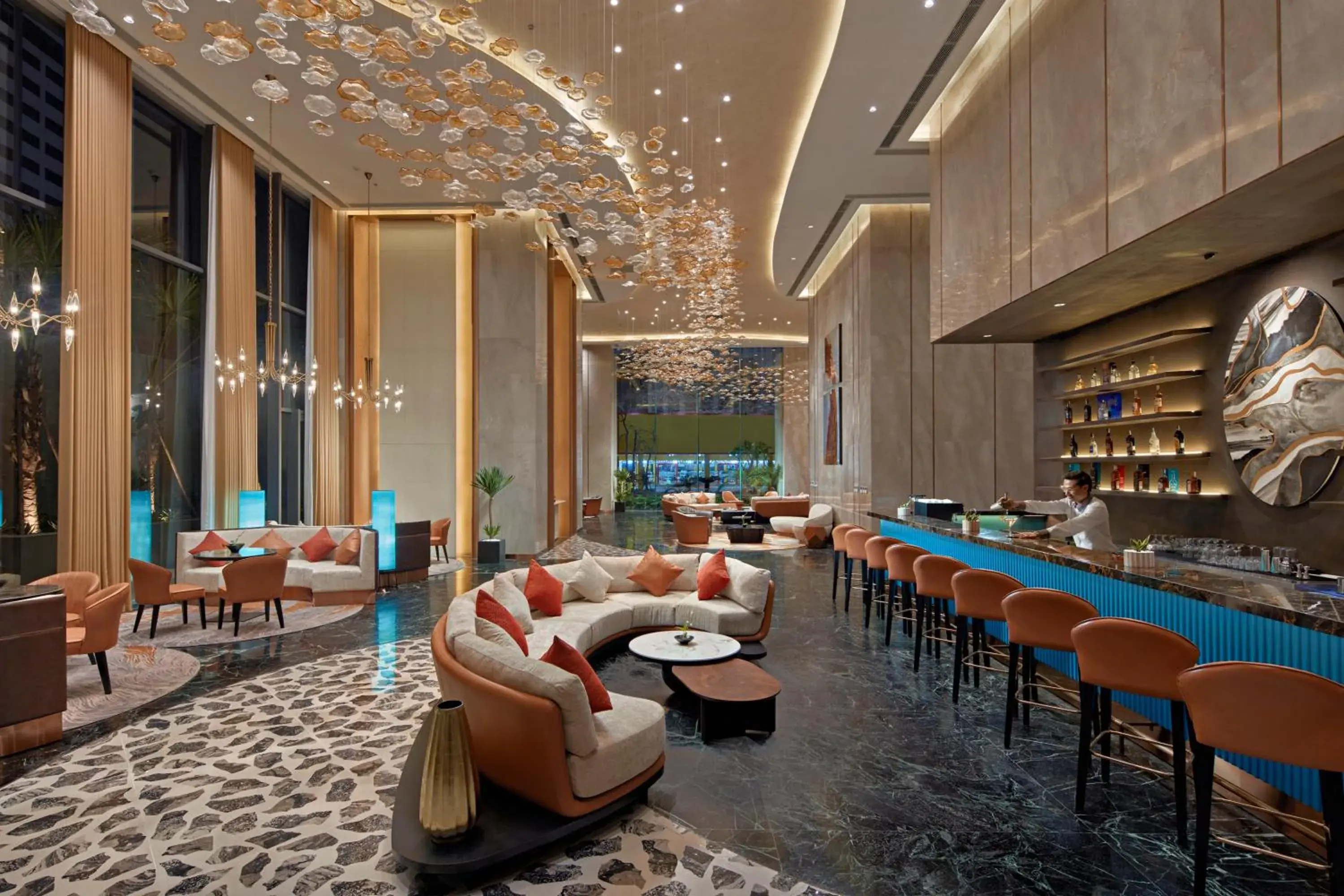 Lounge or bar in The Watson Premium HaLong Hotel Lounge or bar in The Watson Premium HaLong Hotel