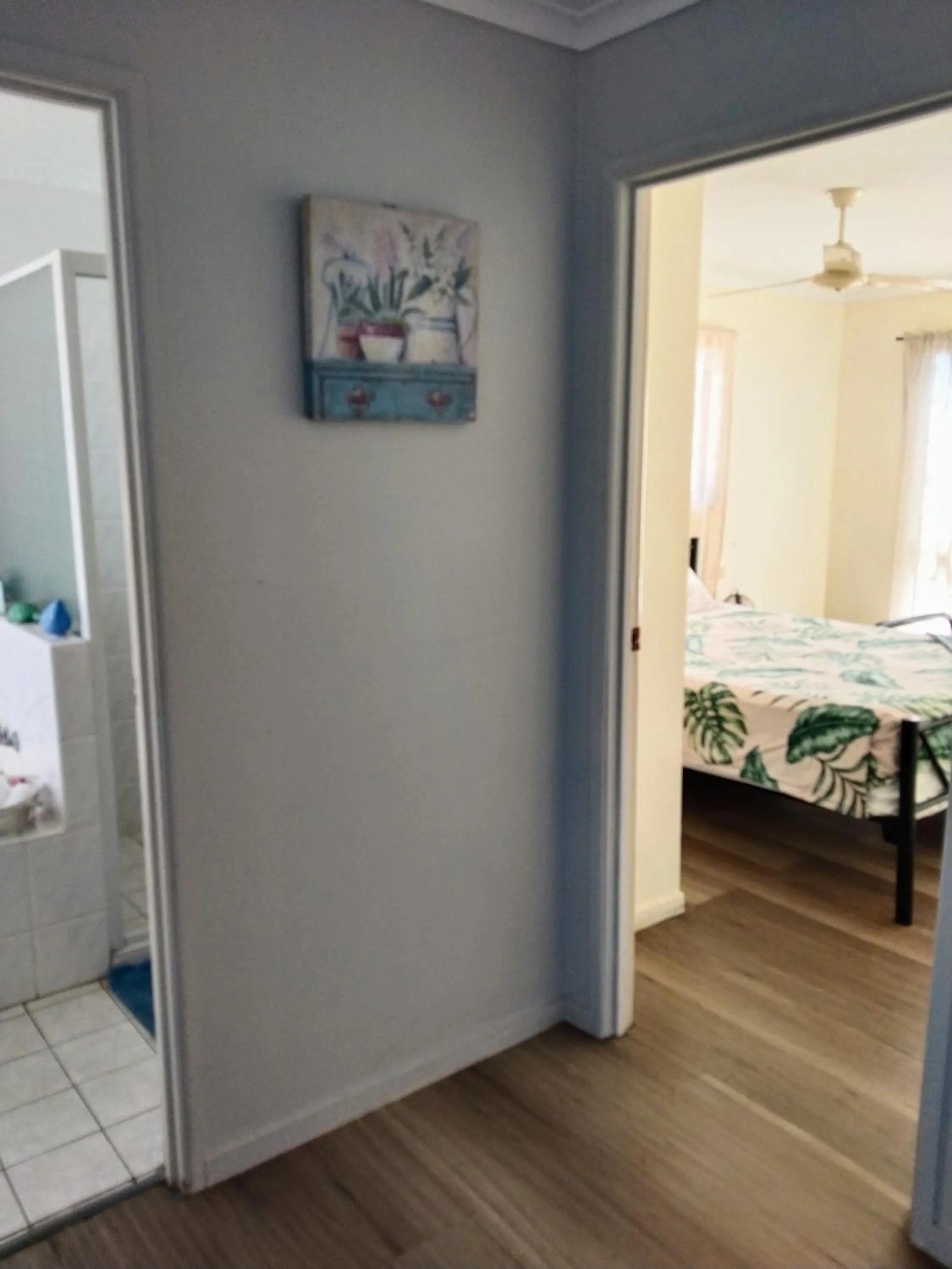 Bed in Bargara Beach Motor Inn budget accommodation pet friendly on application
