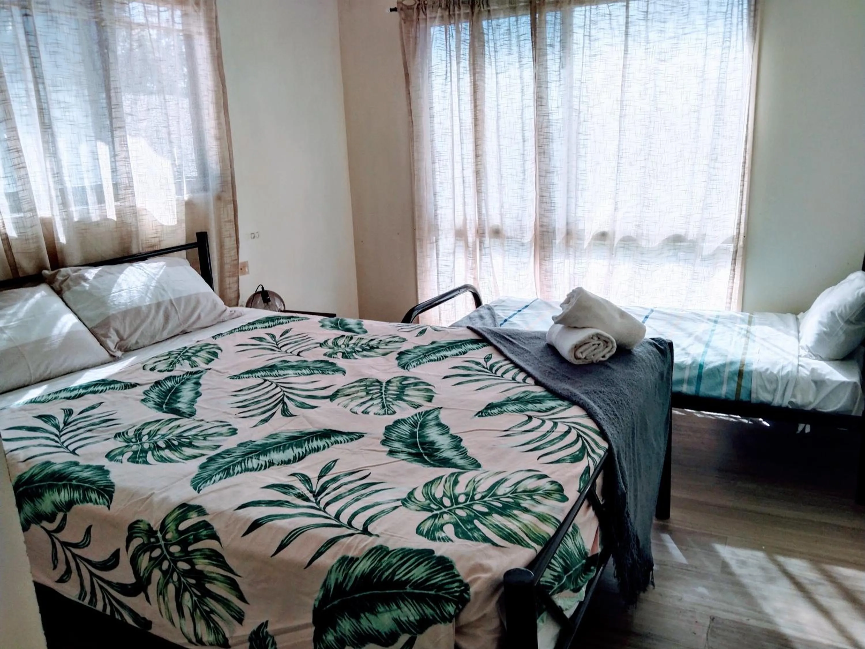 Bed in Bargara Beach Motor Inn budget accommodation pet friendly on application