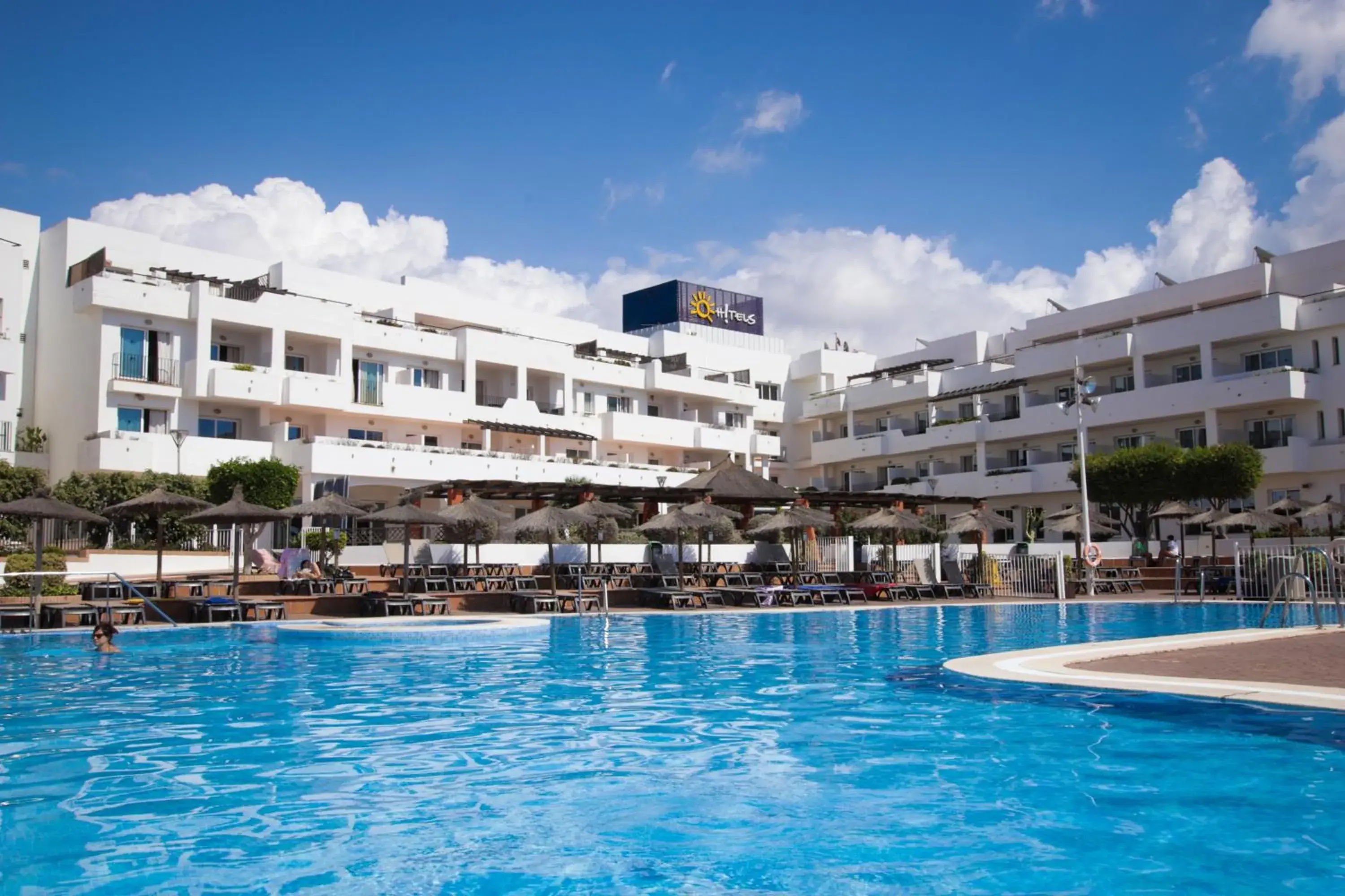 Pool view in Ohtels Cabogata Pool view in Ohtels Cabogata