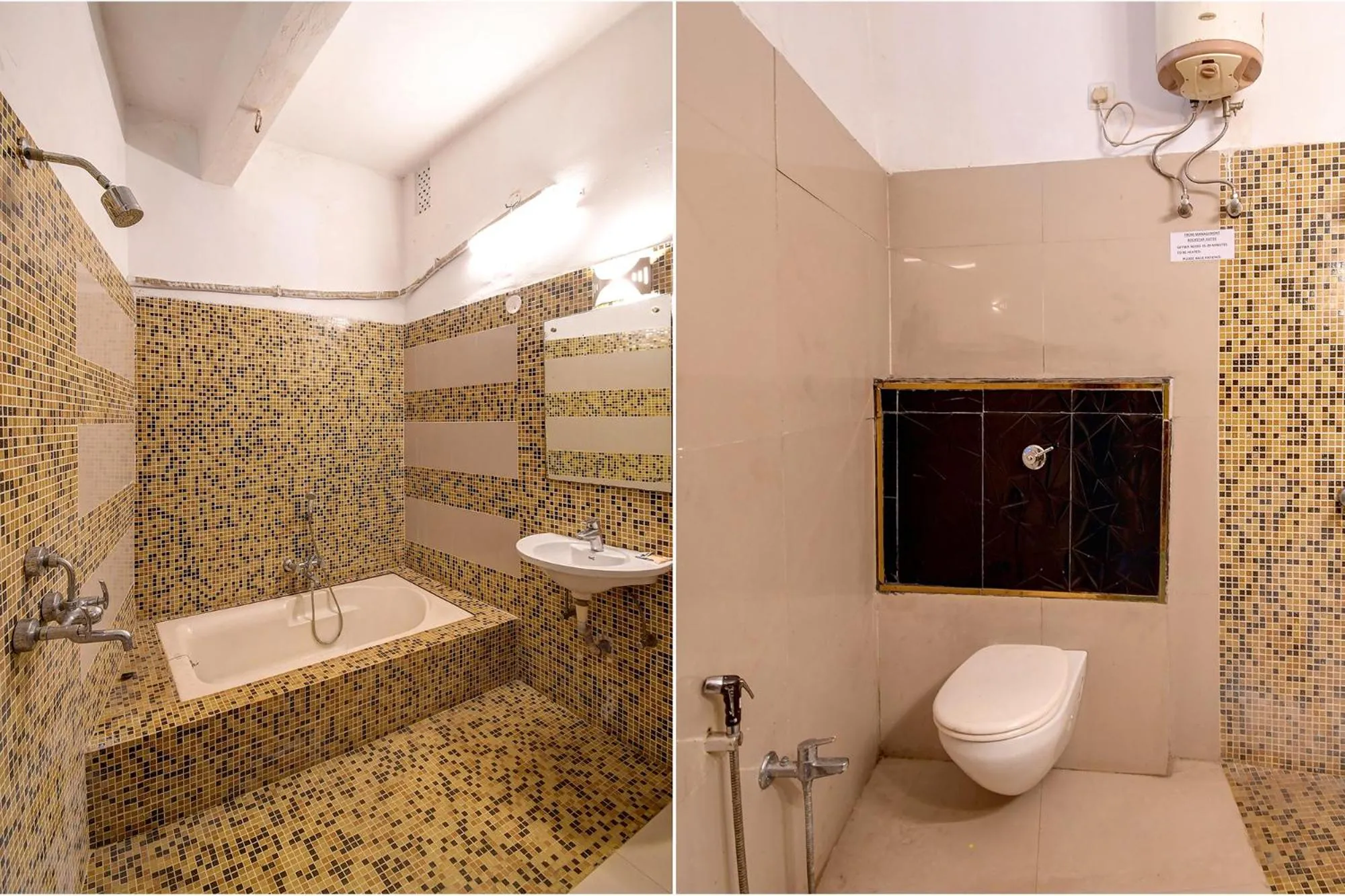 Bathroom in FabHotel Prime Rockstar Suites - Nr Park Circus 7 Point