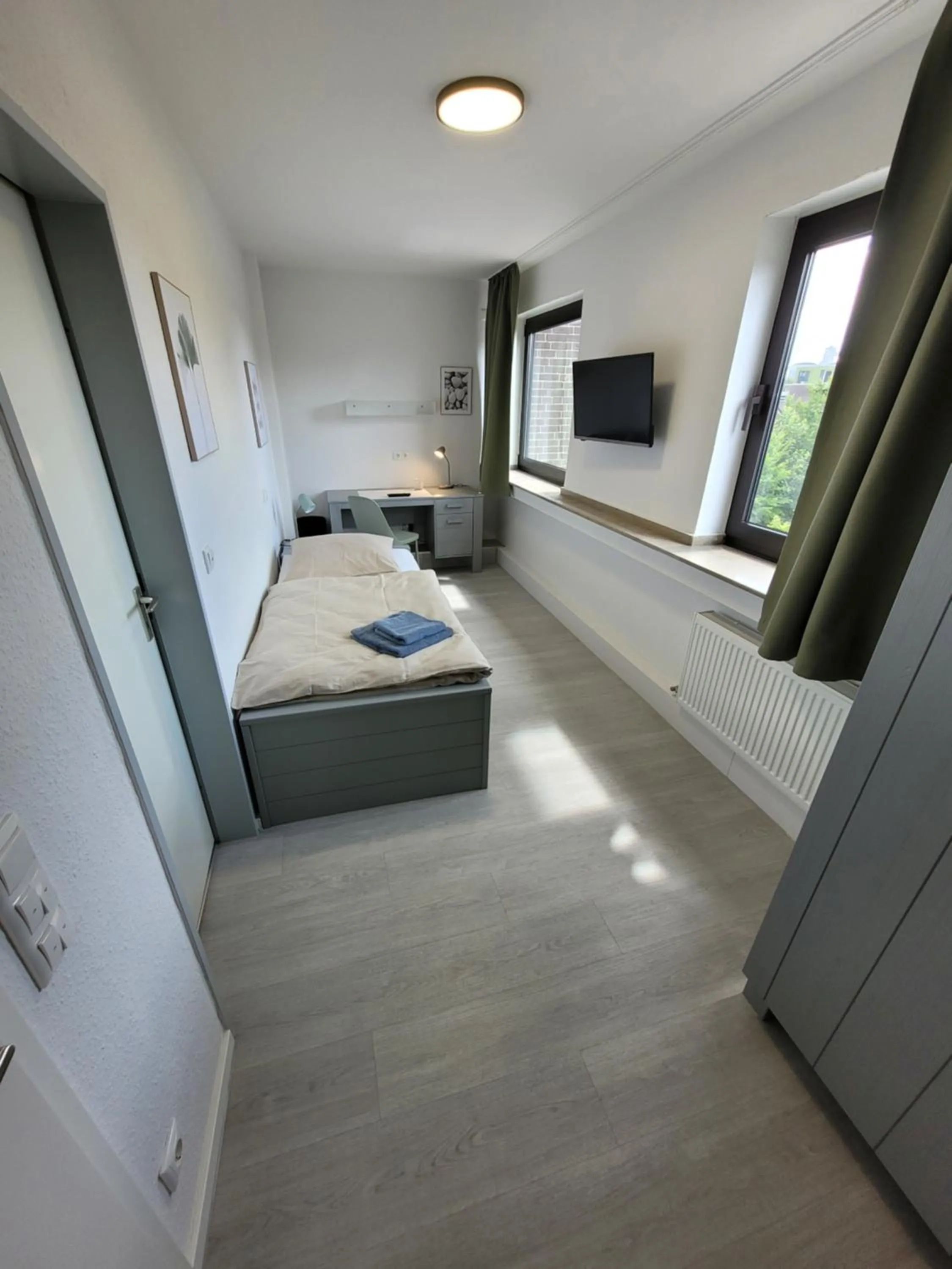 Bed in Guesthouse WI rooms