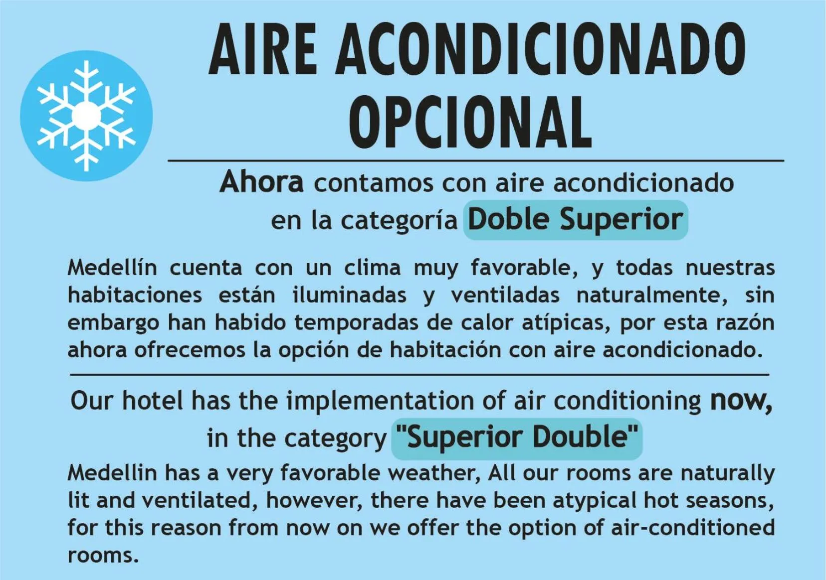 air conditioner in Laureles Guest House LGH Hotel