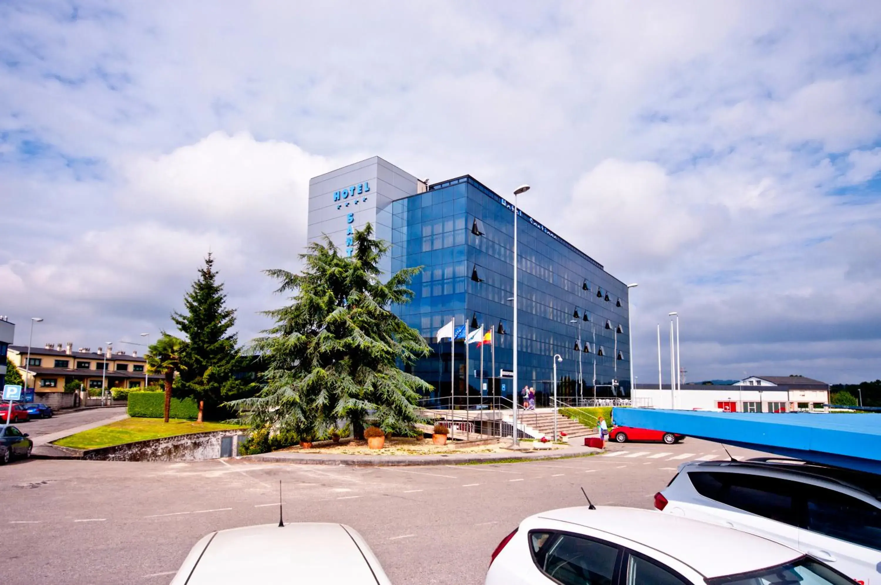 Facade/entrance in Hotel Auditorio Santiago & Spa Facade/entrance in Hotel Auditorio Santiago & Spa