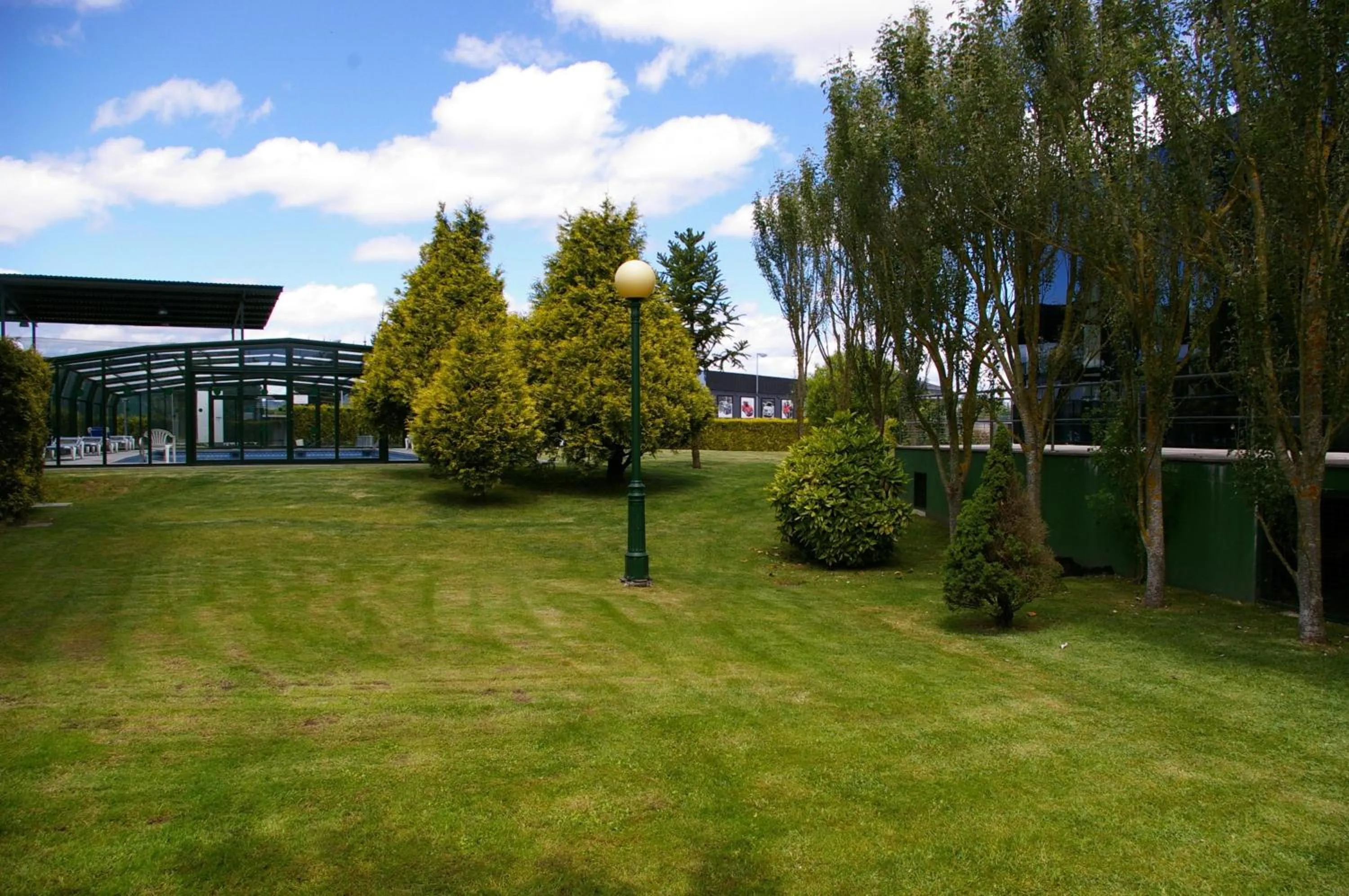 Garden in Hotel Auditorio Santiago & Spa