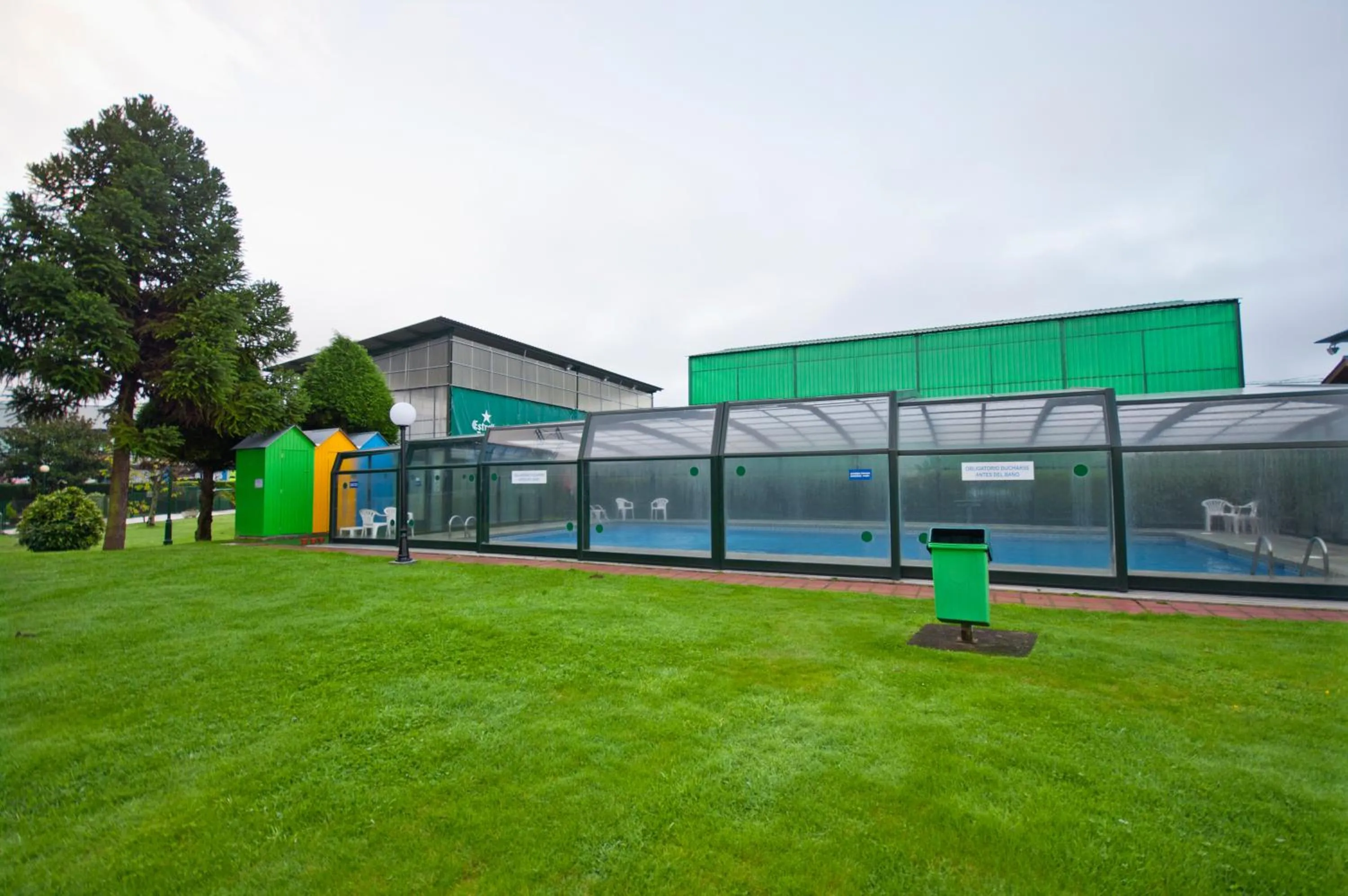 Garden in Hotel Auditorio Santiago & Spa