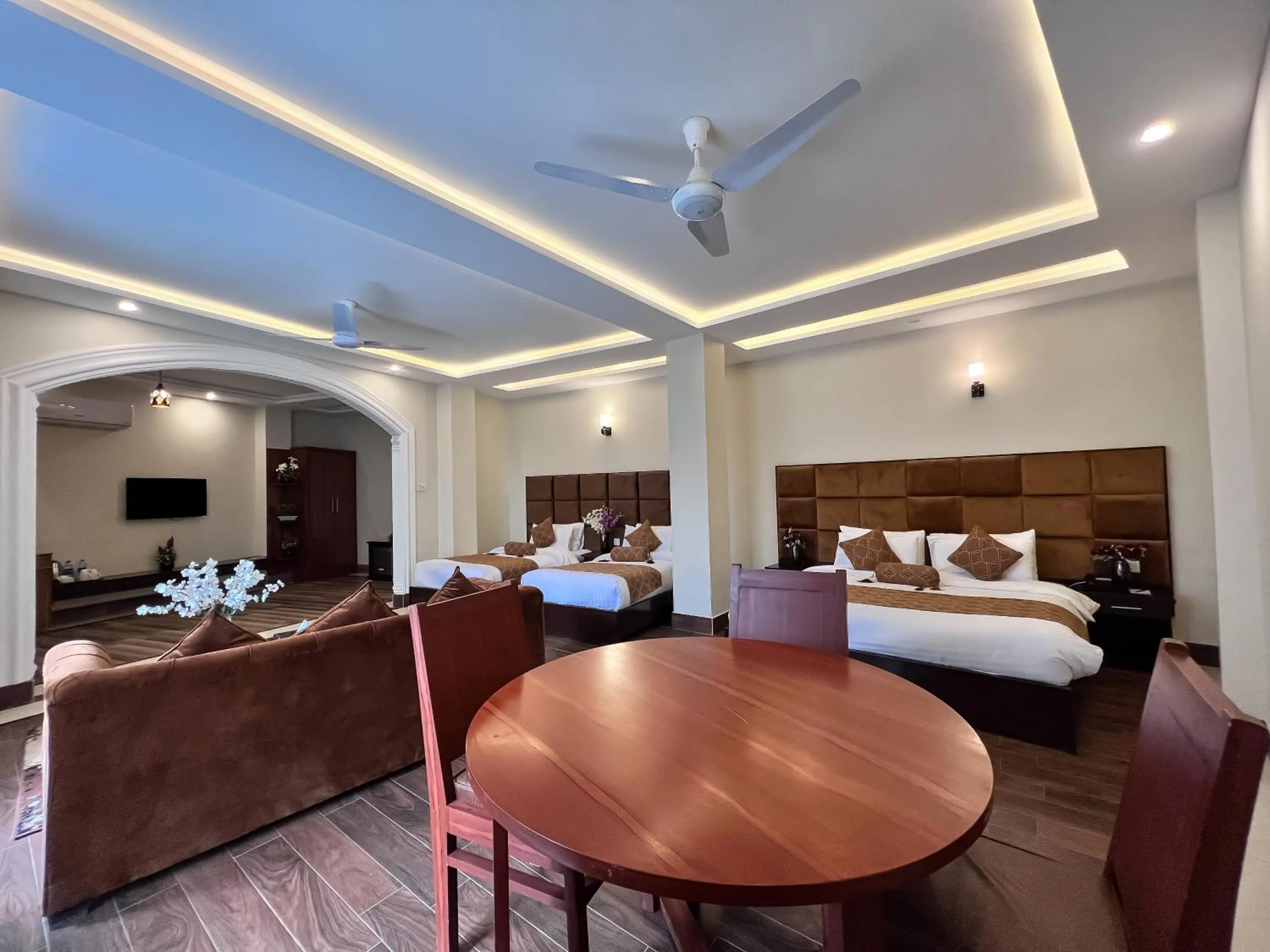 Photo of the whole room, Bed in Hotel One Swat