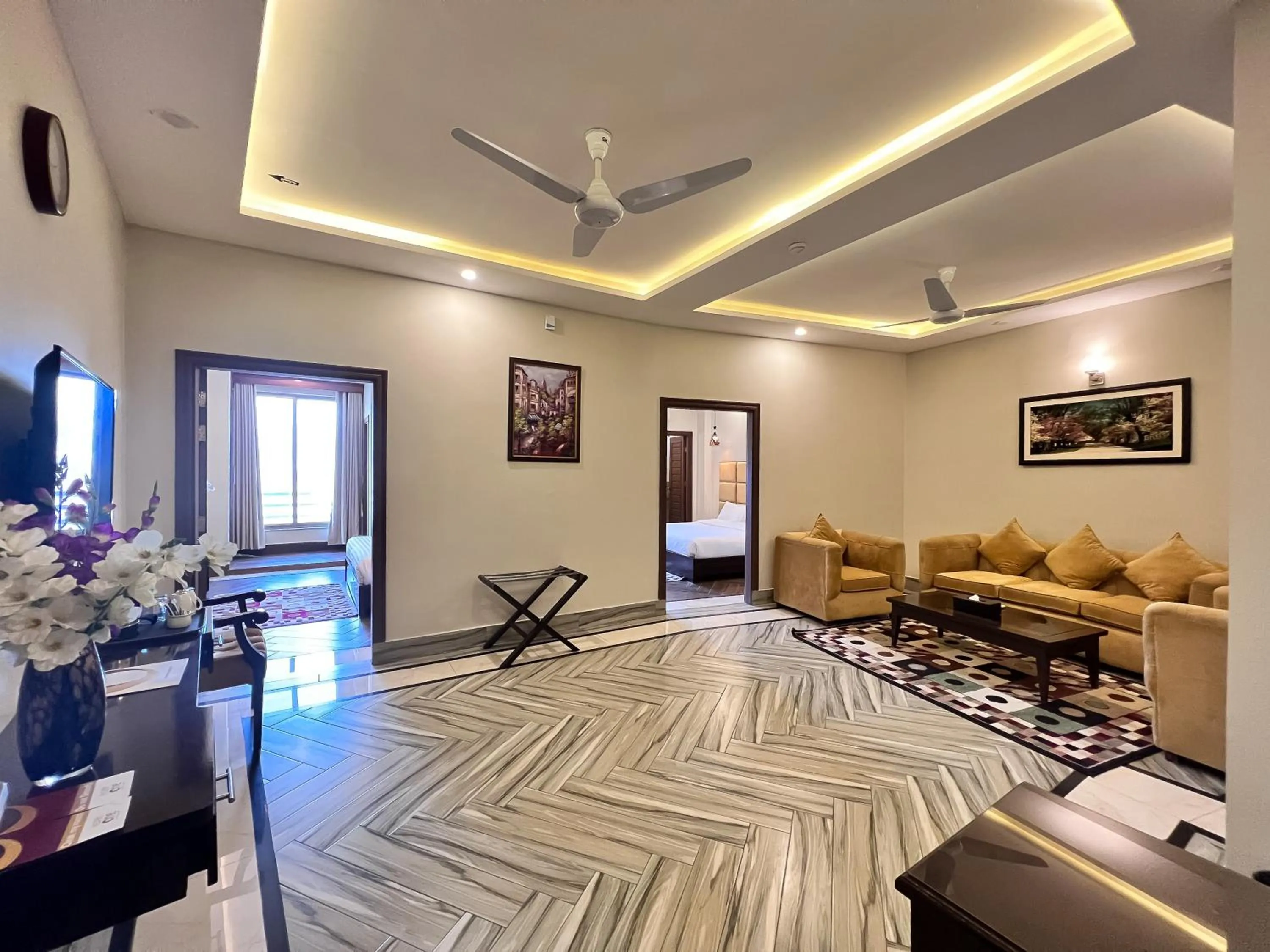 Photo of the whole room in Hotel One Swat