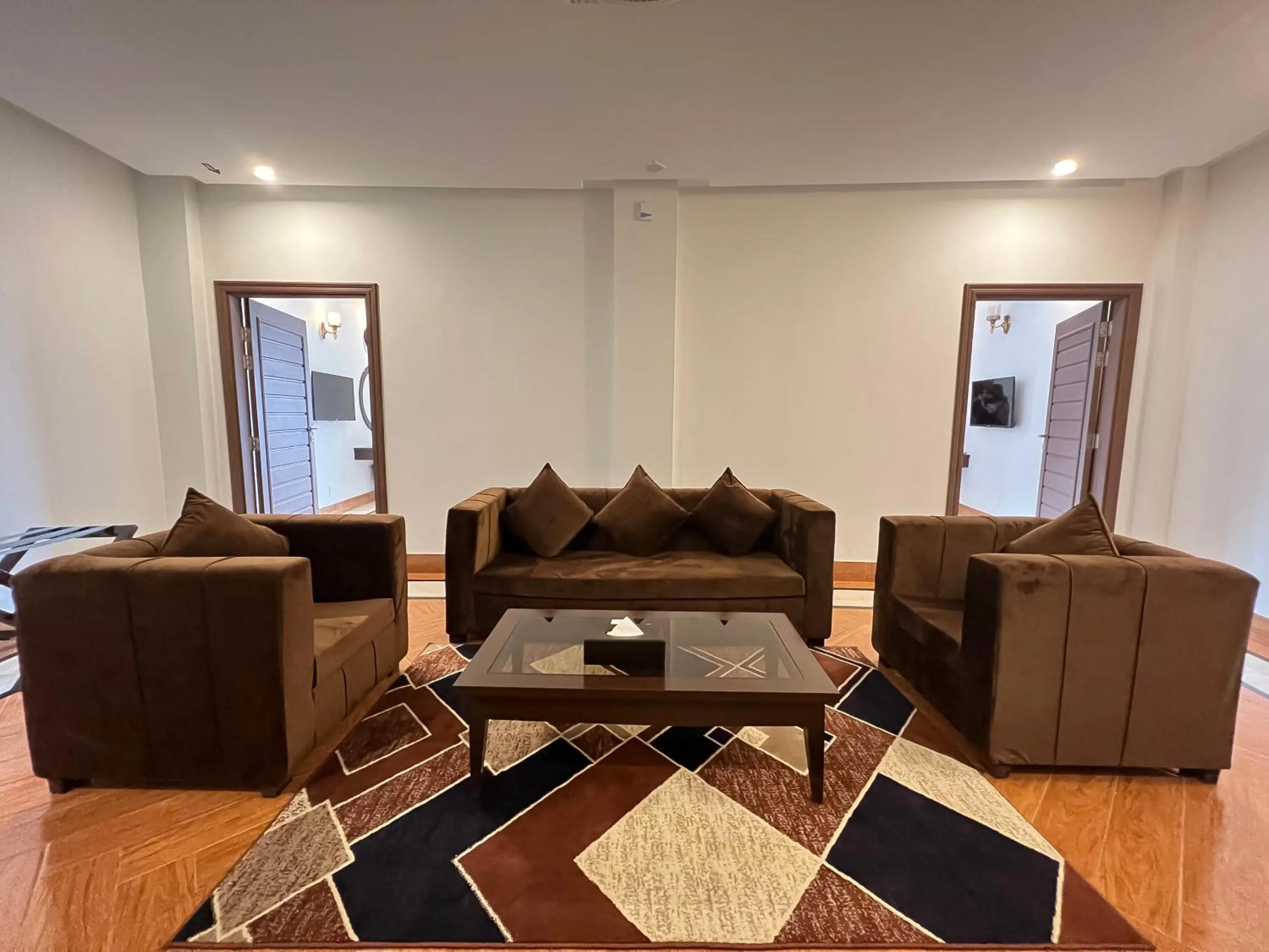 Living room in Hotel One Swat