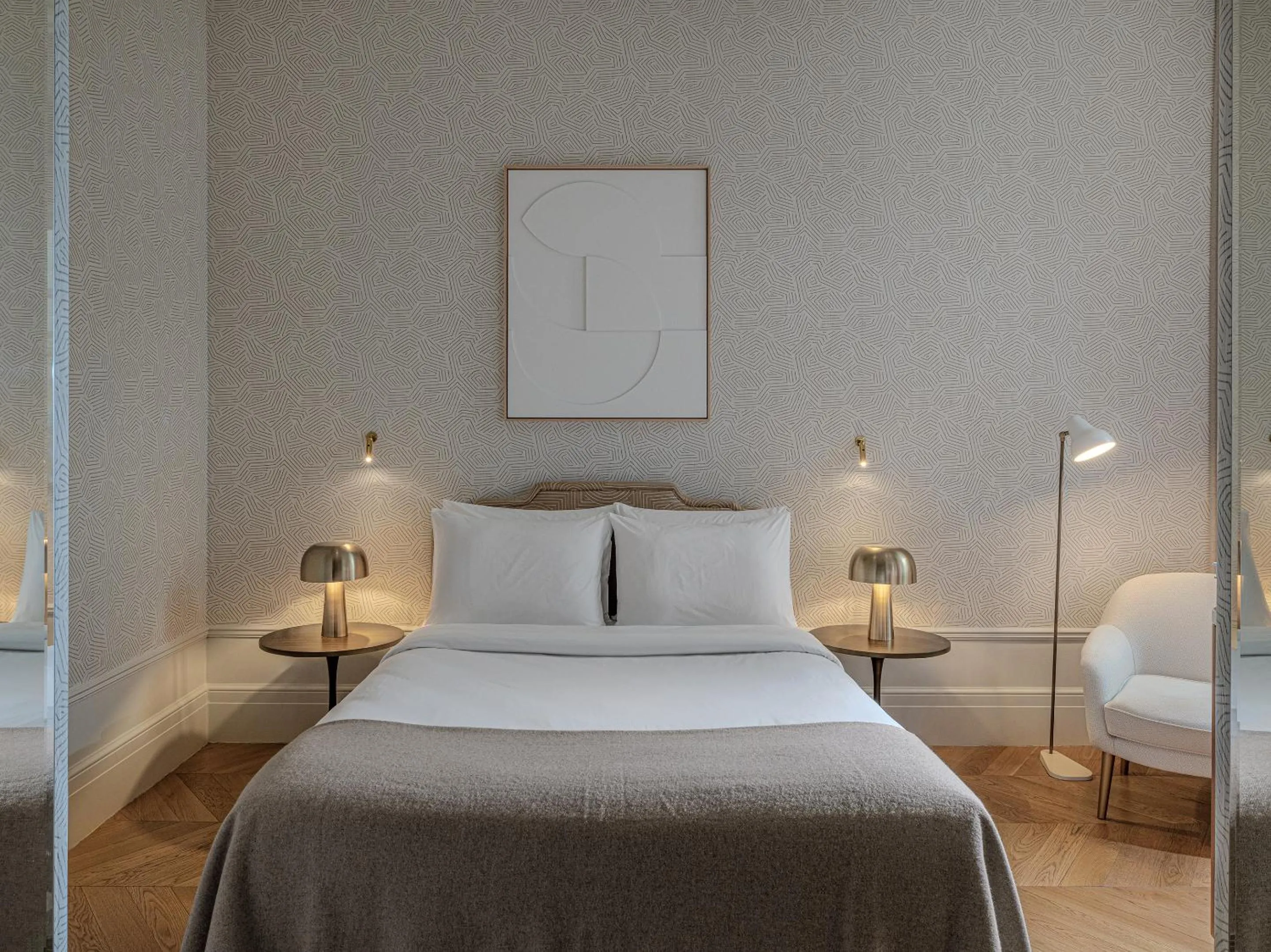 Bed in The Dolli at Acropolis, A Hotel to Live