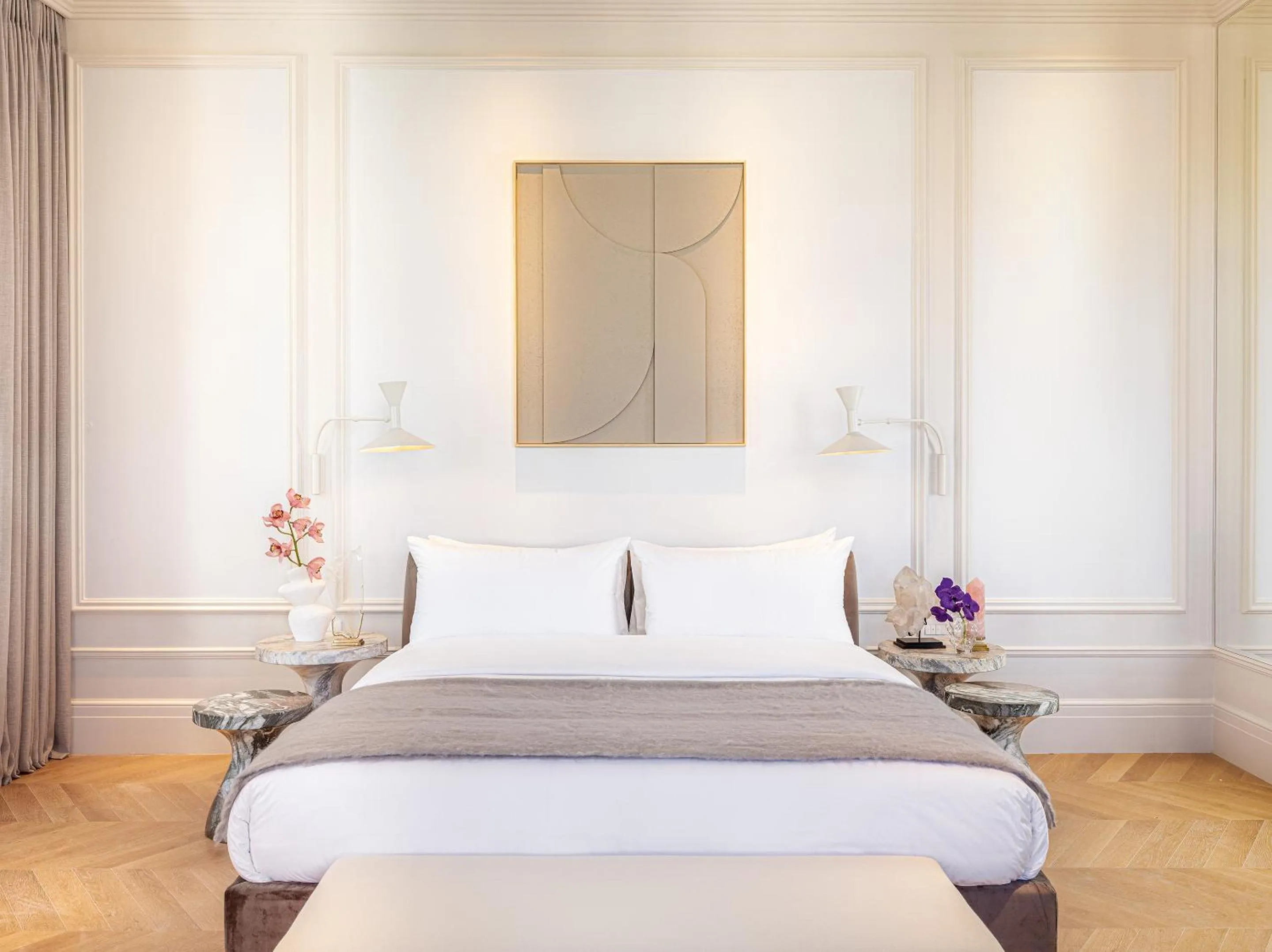 Bed in The Dolli at Acropolis, A Hotel to Live