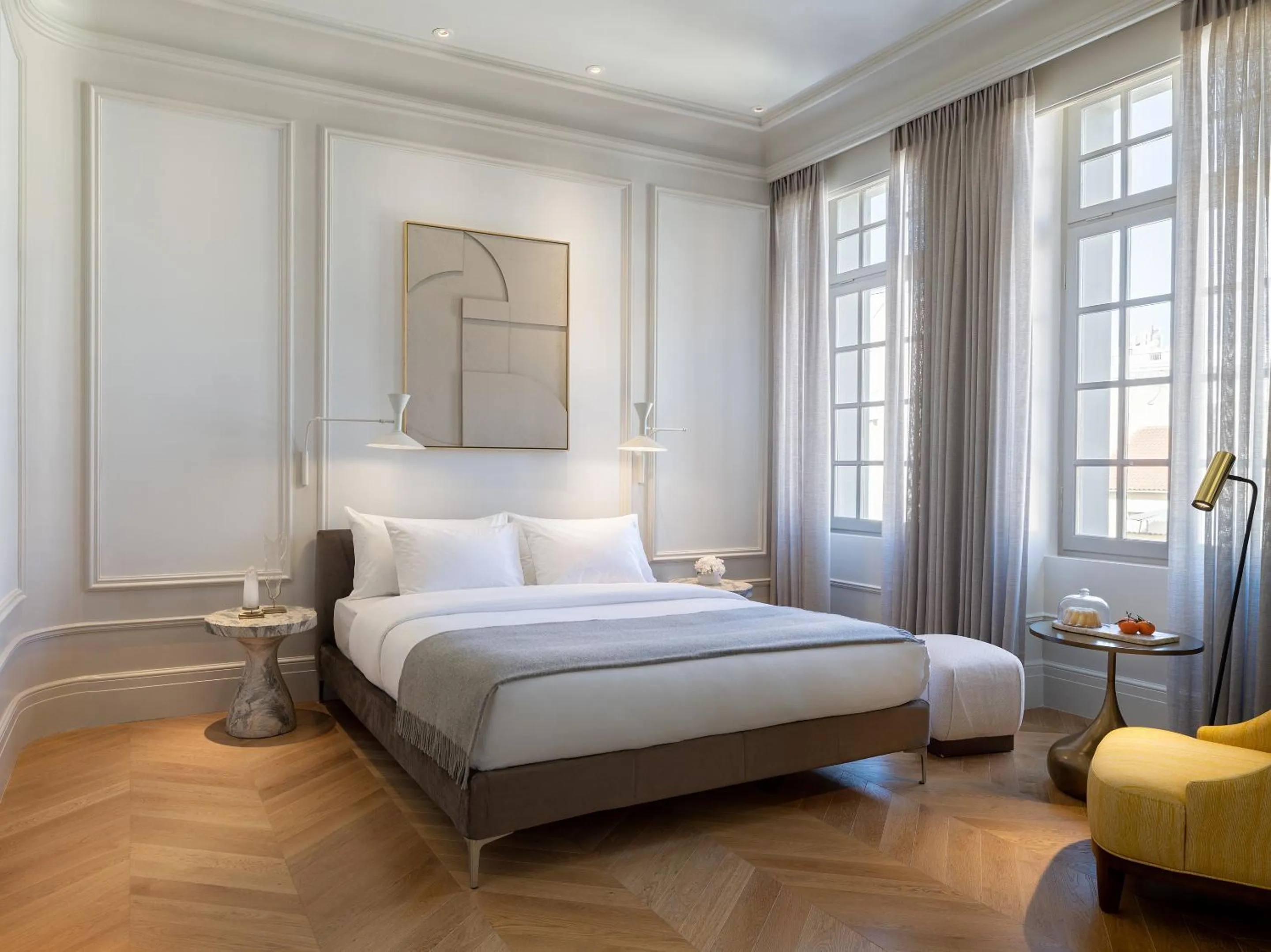 Bed in The Dolli at Acropolis, A Hotel to Live