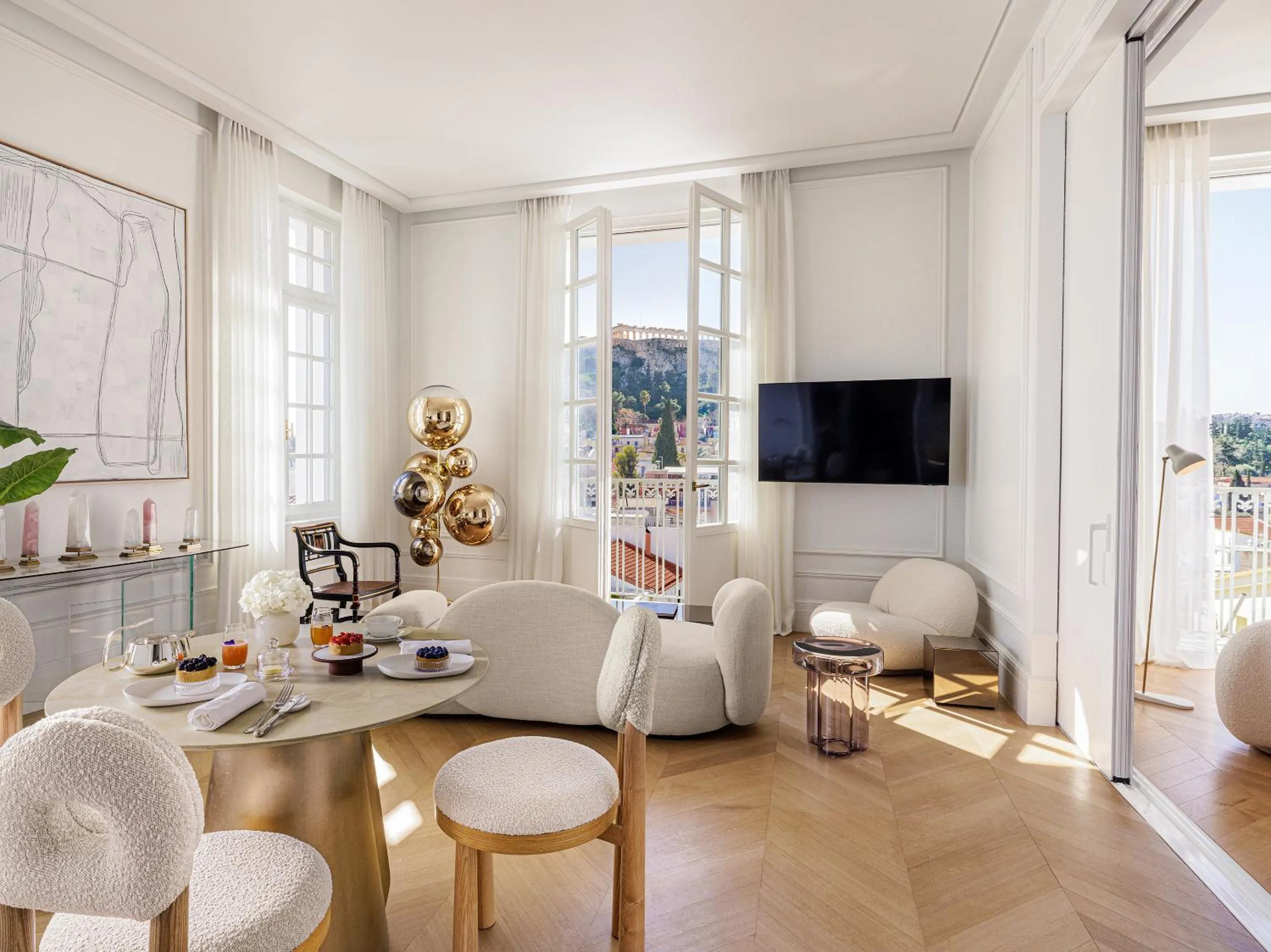Living room in The Dolli at Acropolis, A Hotel to Live